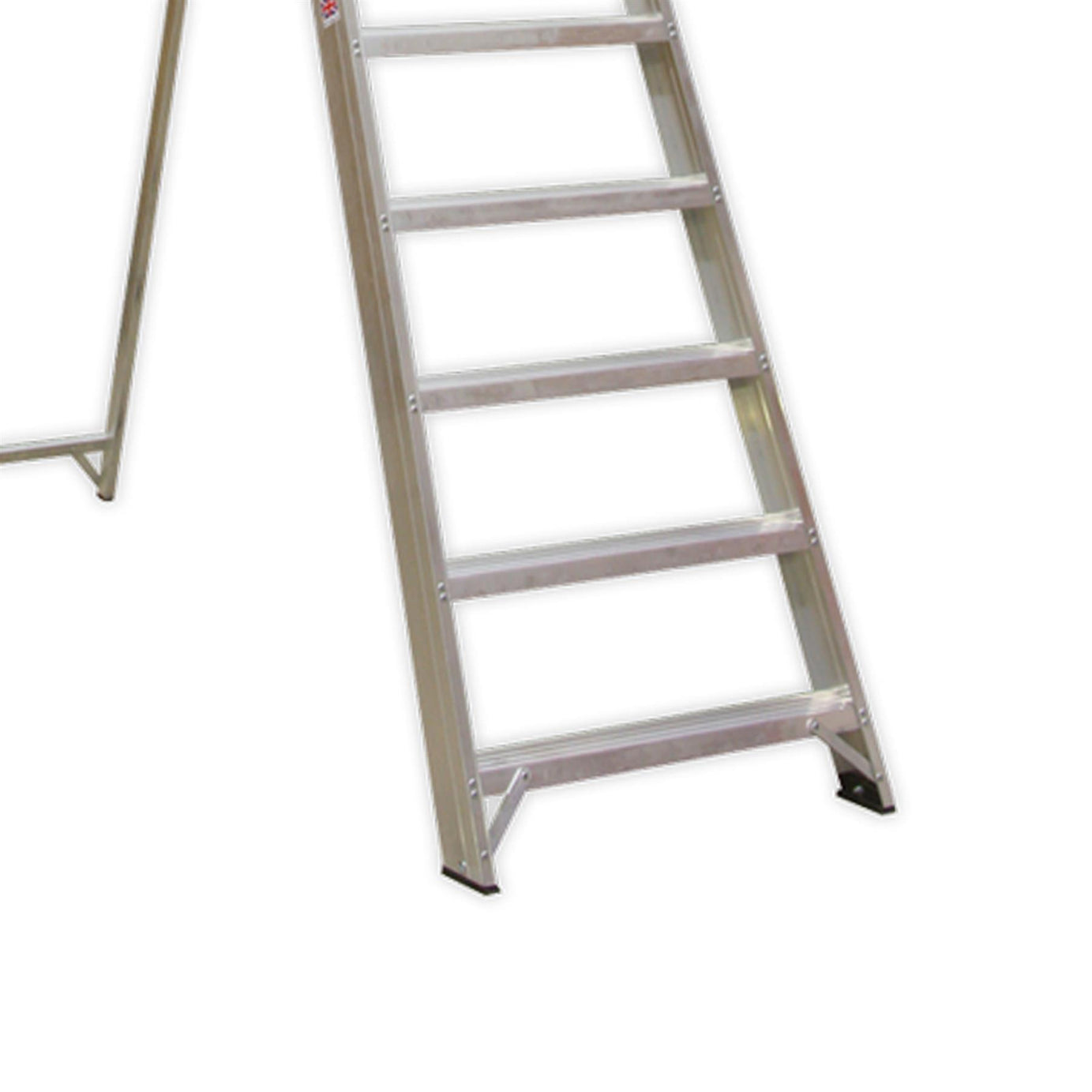 Sealey Aluminium Step Ladder 12-Tread Industrial BS 2037/1