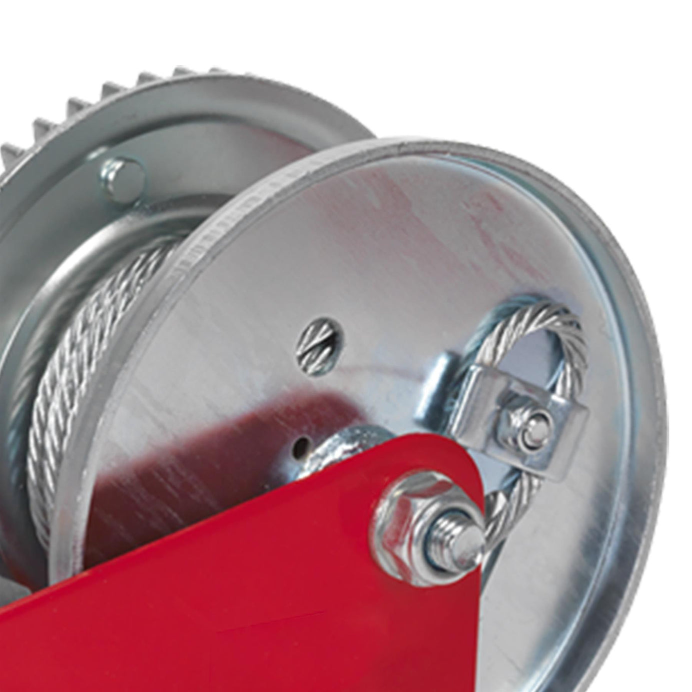 Sealey Geared Hand Winch with Brake & Cable 540kg Capacity