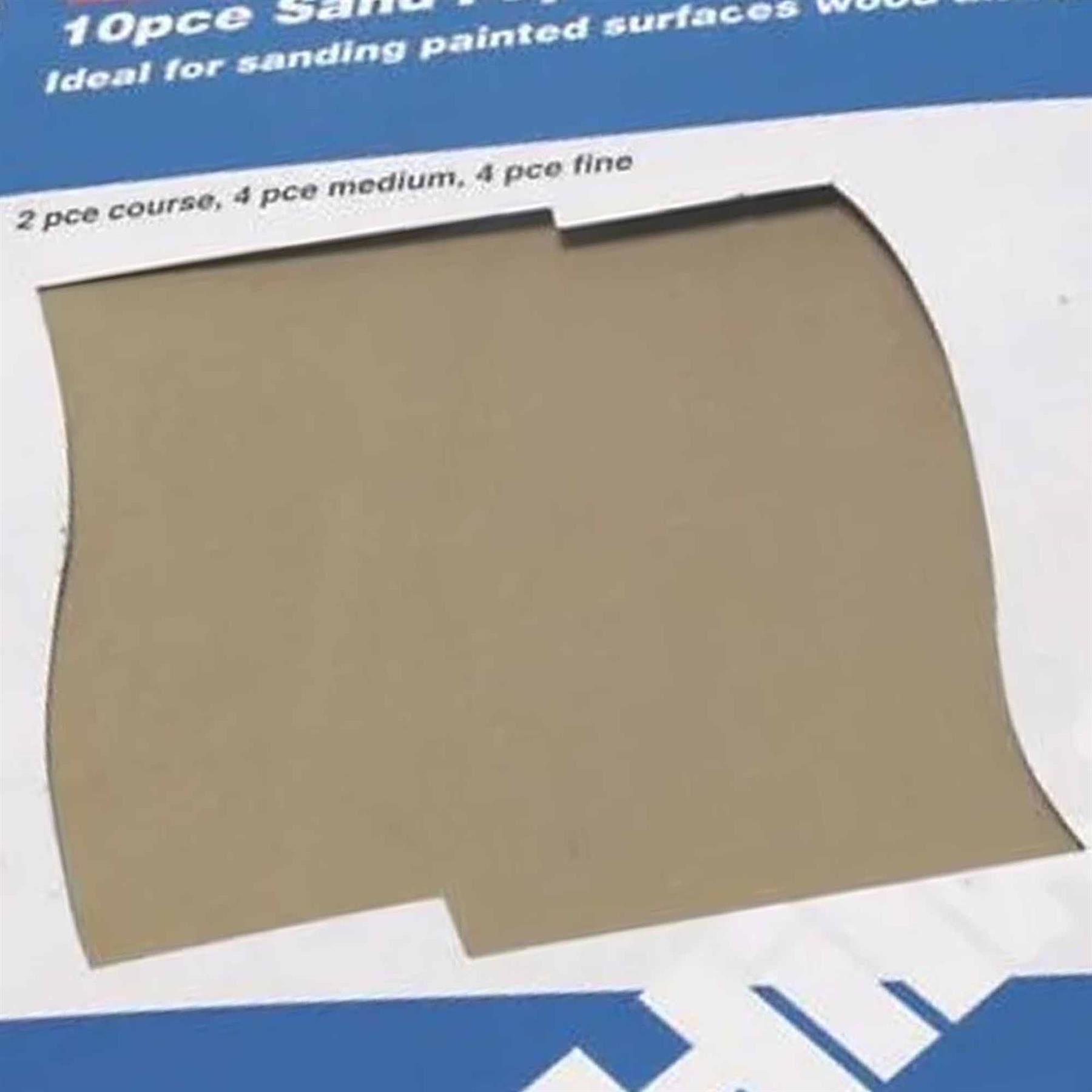 Sandpaper Sheets Assorted