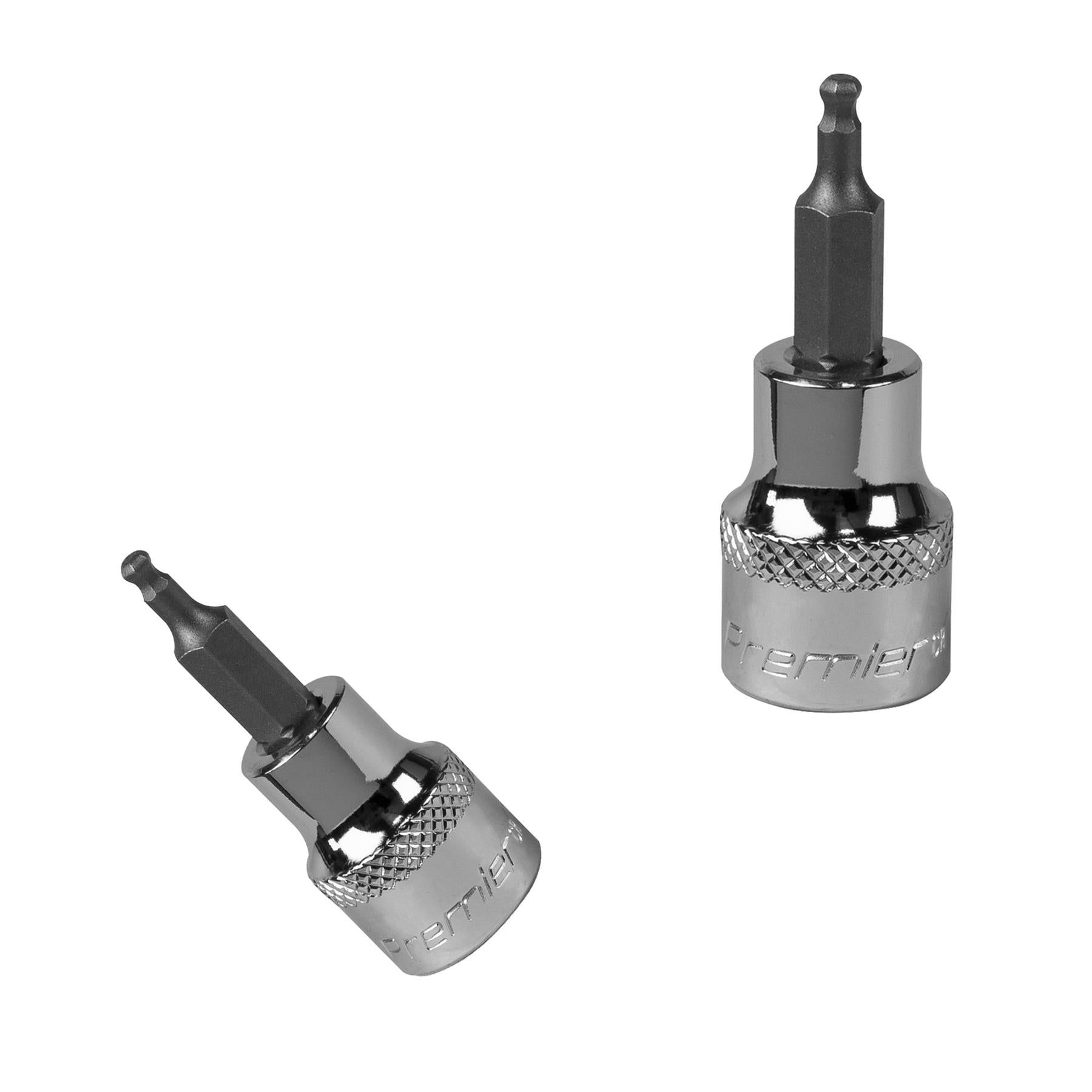 Sealey Ball-End Hex Socket Bit 3mm 3/8"Sq Drive Chrome Vanadium Steel