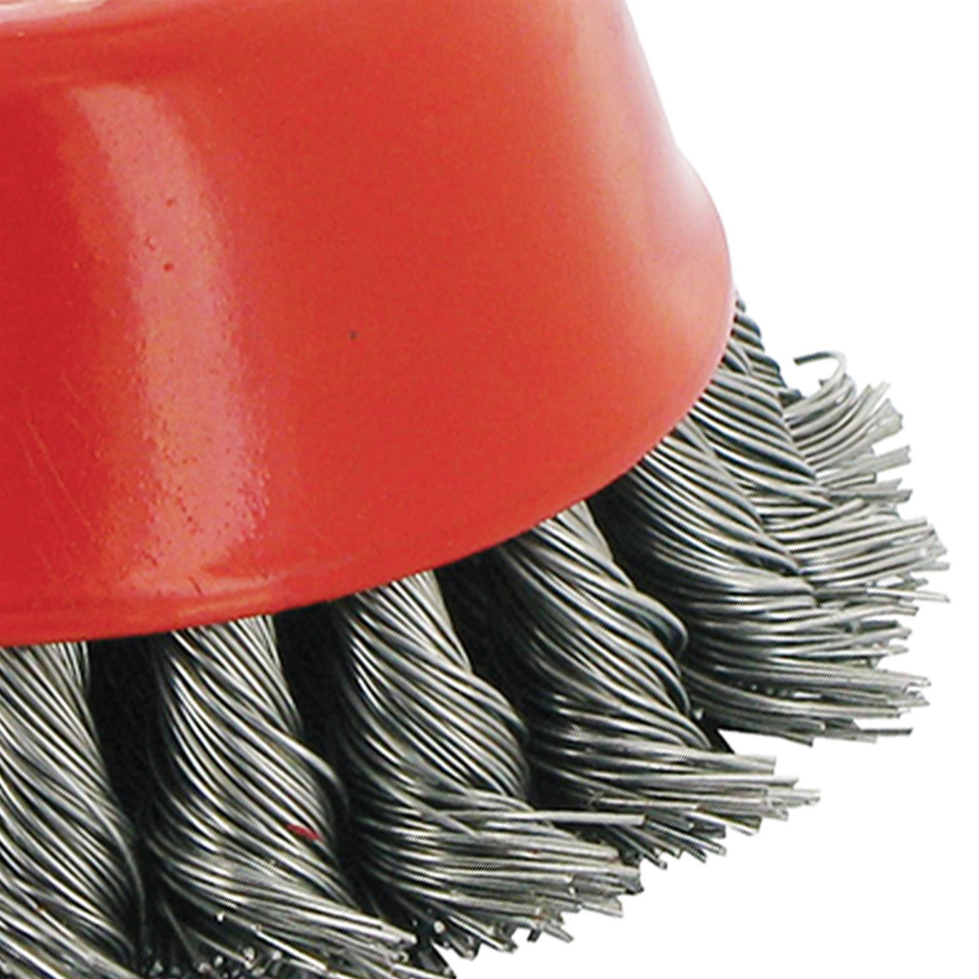 Double Row Steel Twist Knot Bowl Cup 100mm Angle Grinders Heavy Duty Kit