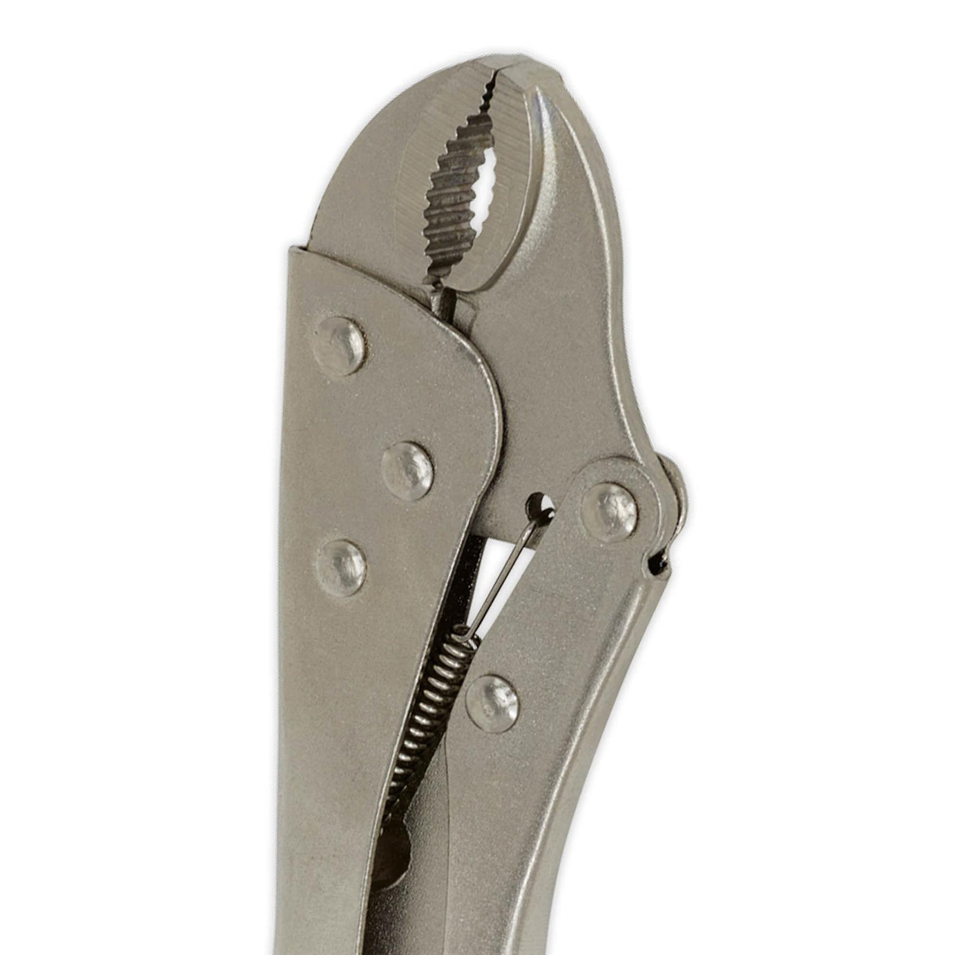 Sealey Locking Pliers 215mm Curved Jaw