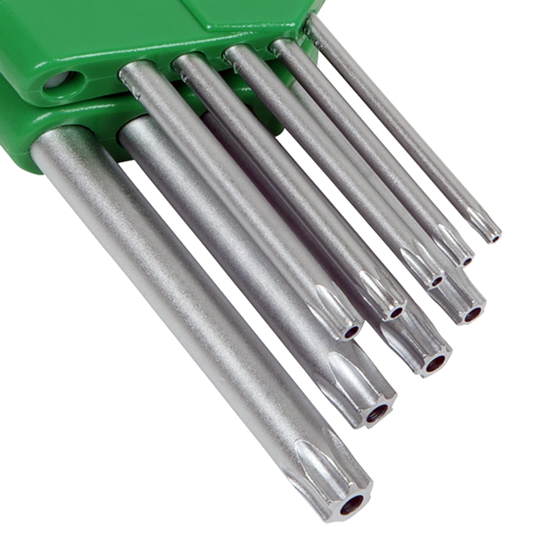 Sealey Security TRX-Star* Key Set 9pc Long