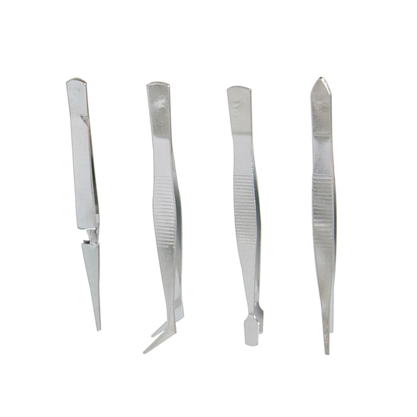 7Pc Tweezer Set For Precise Electronics Modelling Jewellery Beading Wire Work