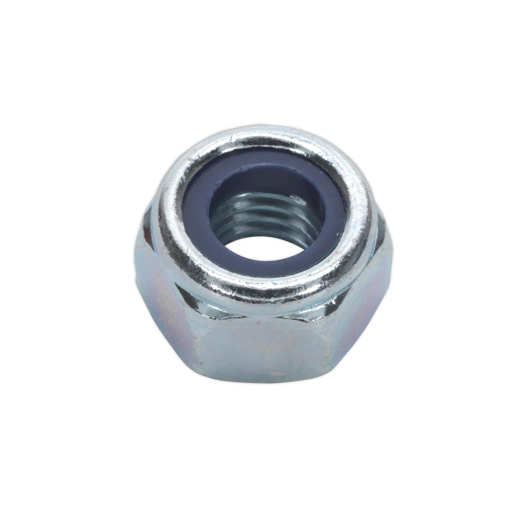 Sealey Nylon Locknut M10 Zinc Pack of 100
