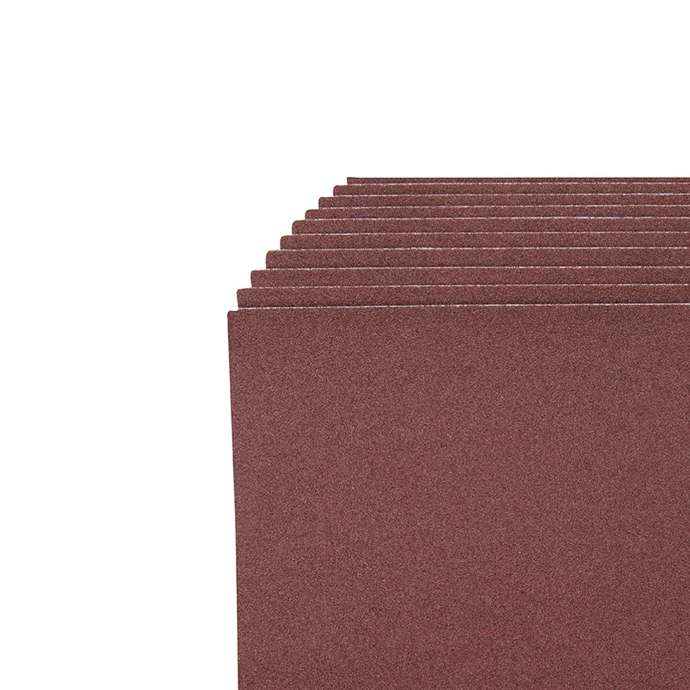Emery Cloth Hand Sanding Sheets 10Pk Grit 120 Quality For Metal & Rust Removal