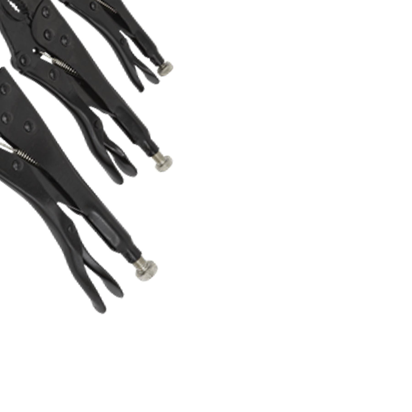 Sealey Locking Pliers Set 3pc Rust Resistant