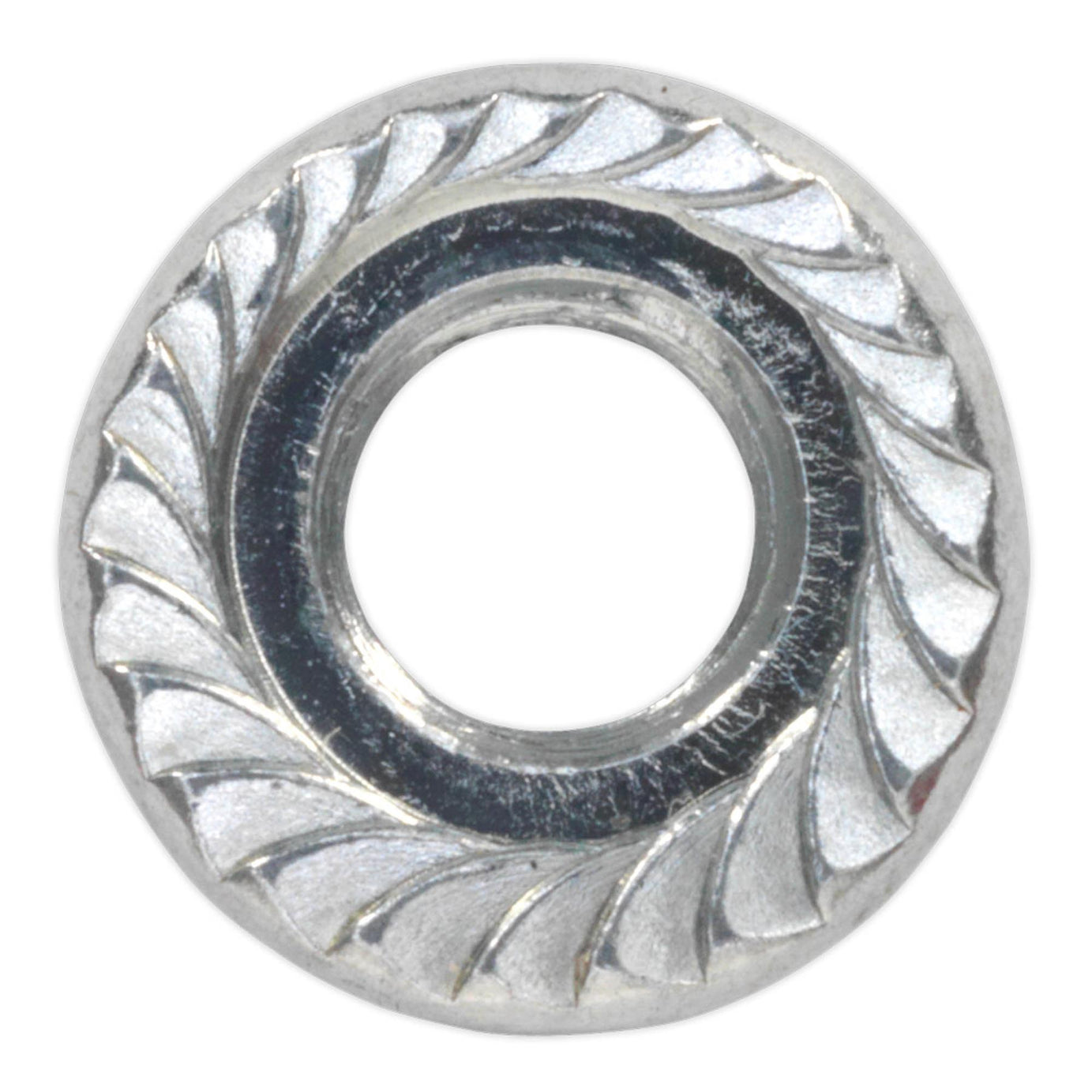 Sealey Flange Nut Serrated M5 Zinc Pack of 100