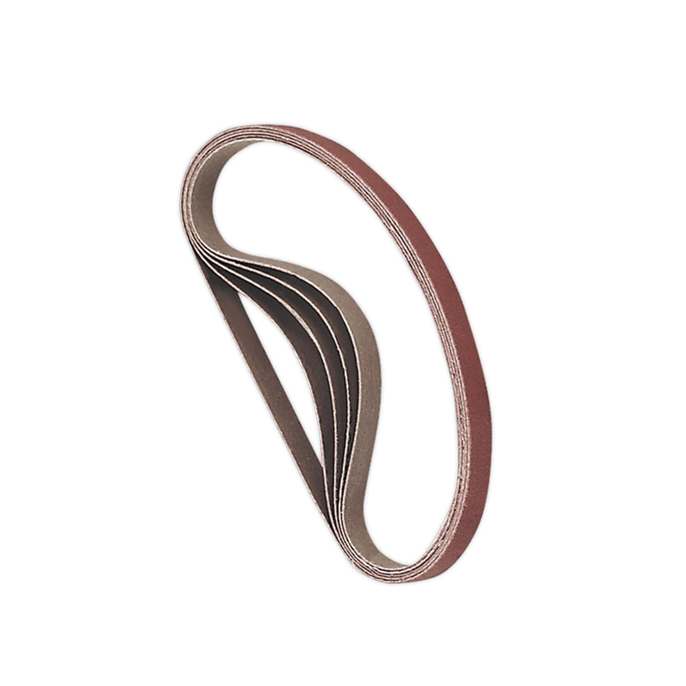 Sealey Sanding Belt 10 x 330mm 120Grit Pack of 5
