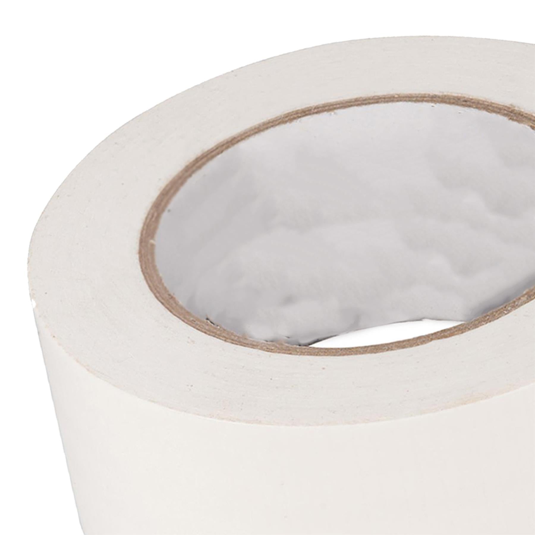 Duct Tape 50mm X 50M White Polyethylene-Coated With Hot Melt Glue Adhesive