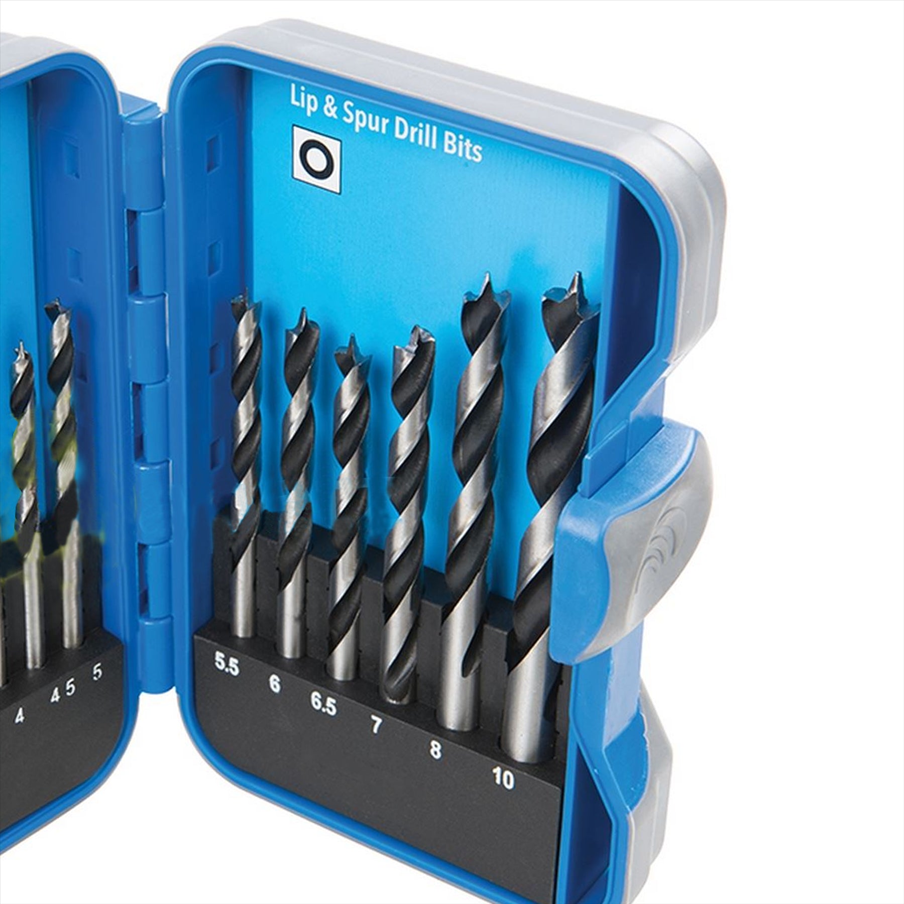 Wood Brad Point Centre Spur Drill Bits 3 Mm - 10 Mm Set Dowel Drill Lip And Spur