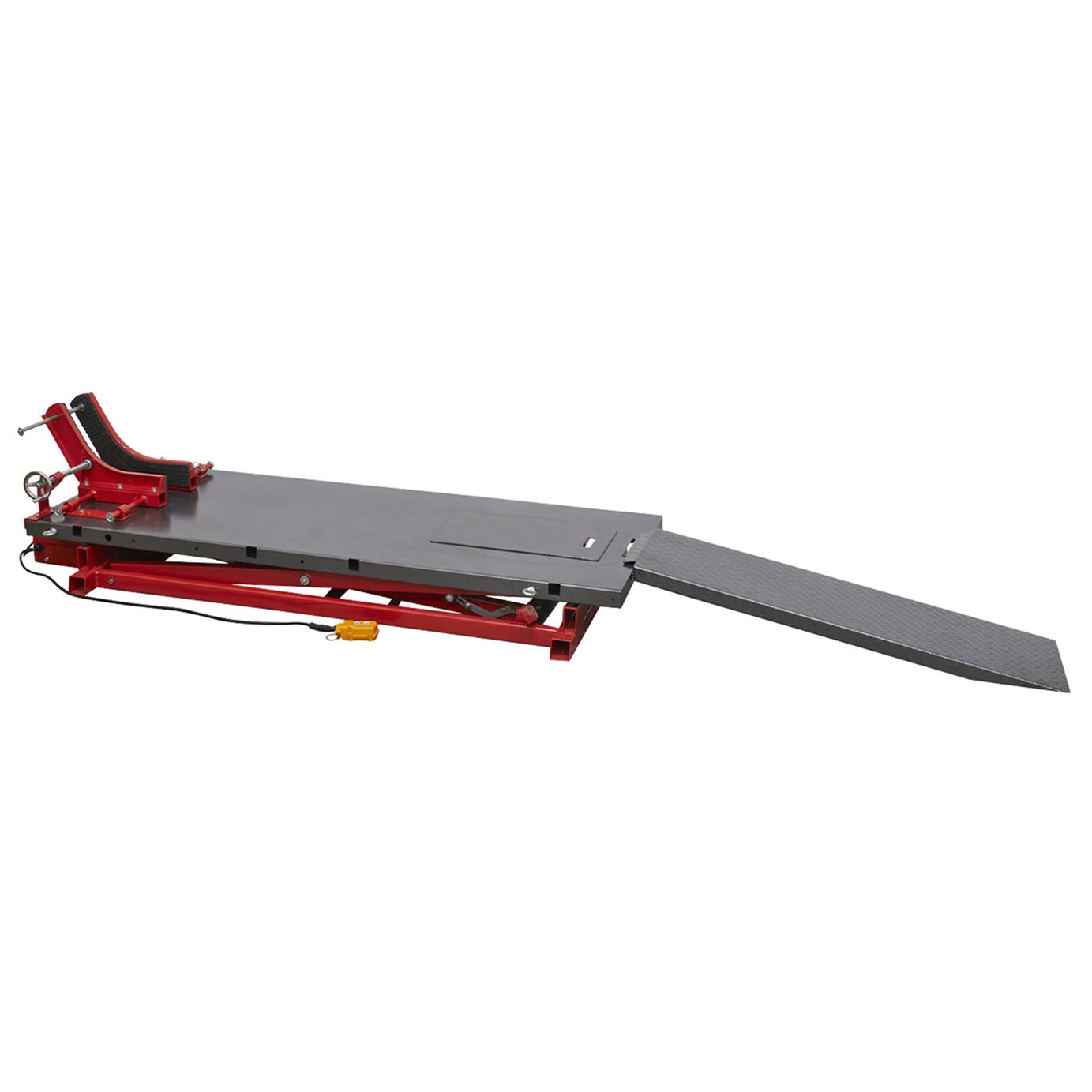 Sealey Motorcycle Lift 680kg Capacity Heavy-Duty Electro/Hydraulic