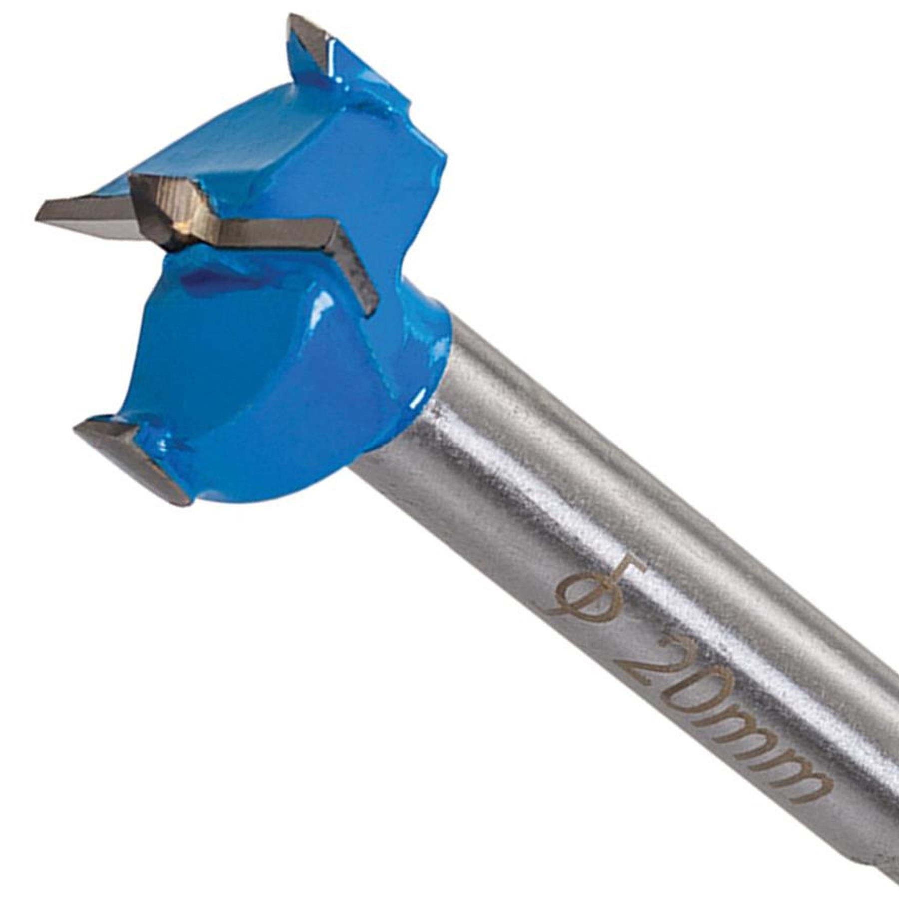 Forstner Drill Bits Hinge Cutter Borning Hole Titanium Coated Drillng Wood 20mm