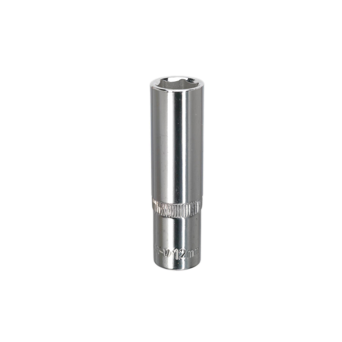 Sealey WallDrive Socket 12mm Deep 3/8"Sq Drive Fully Polished