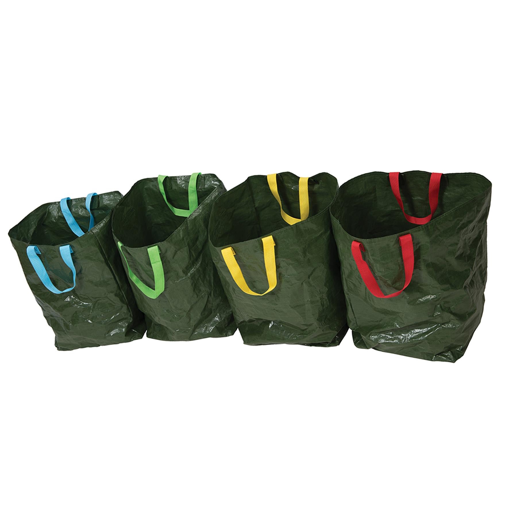 Durable Recycling Bags Uv-Stabilised / Waterproof & Tear Proof 4Pk 400X320X320mm