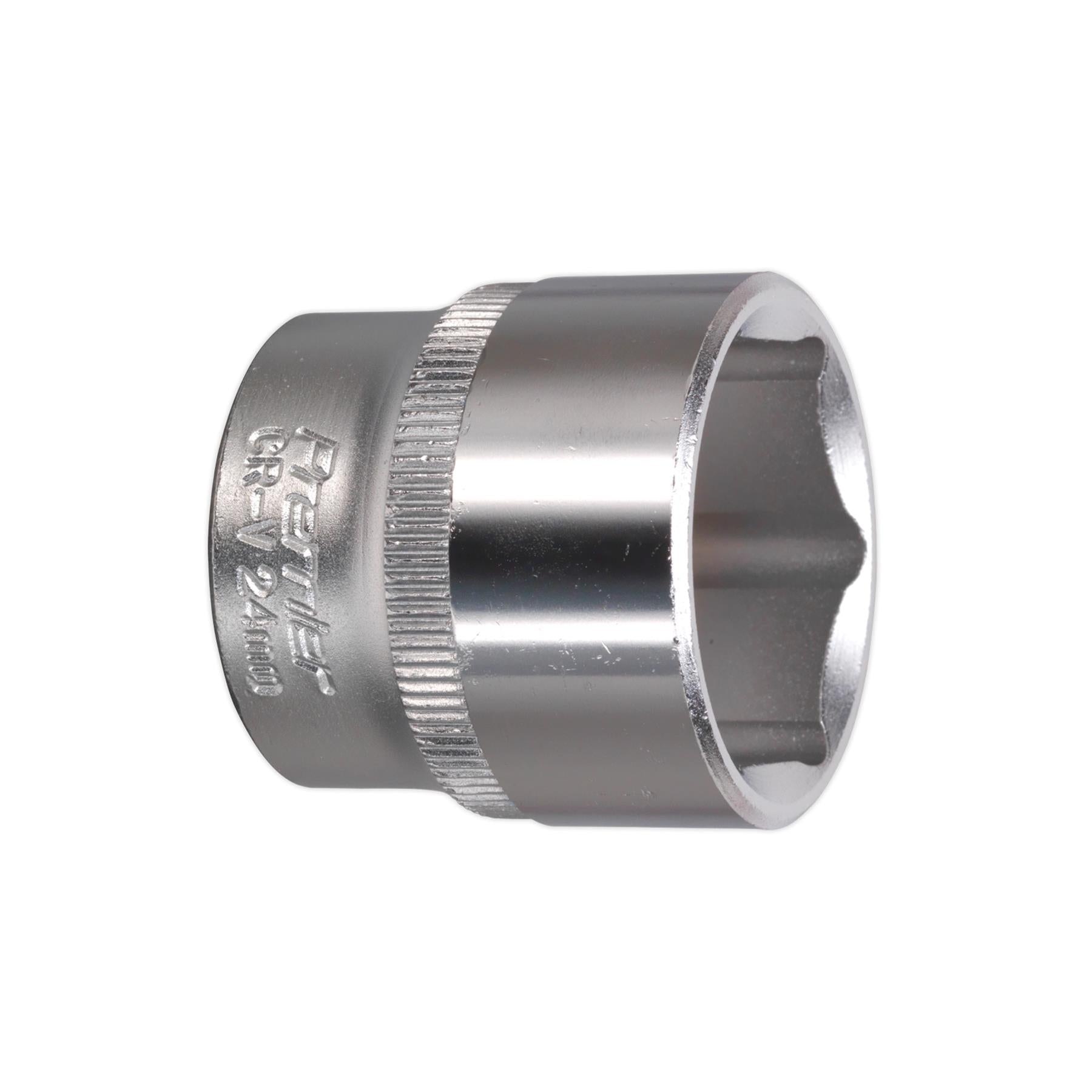 Sealey WallDrive Socket 24mm 3/8"Sq Drive