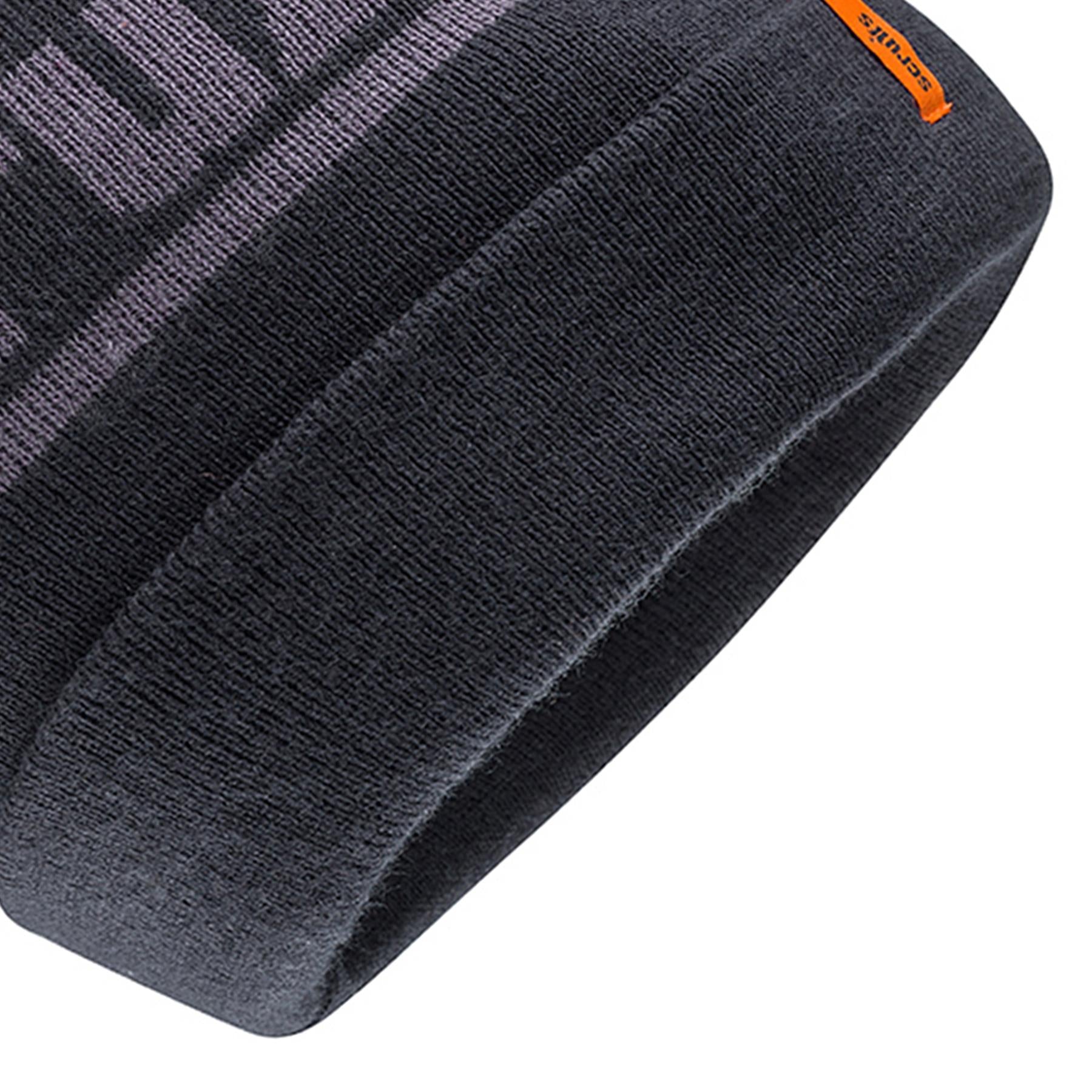 Scruffs Trade Bobble Hat Navy With Soft Padded