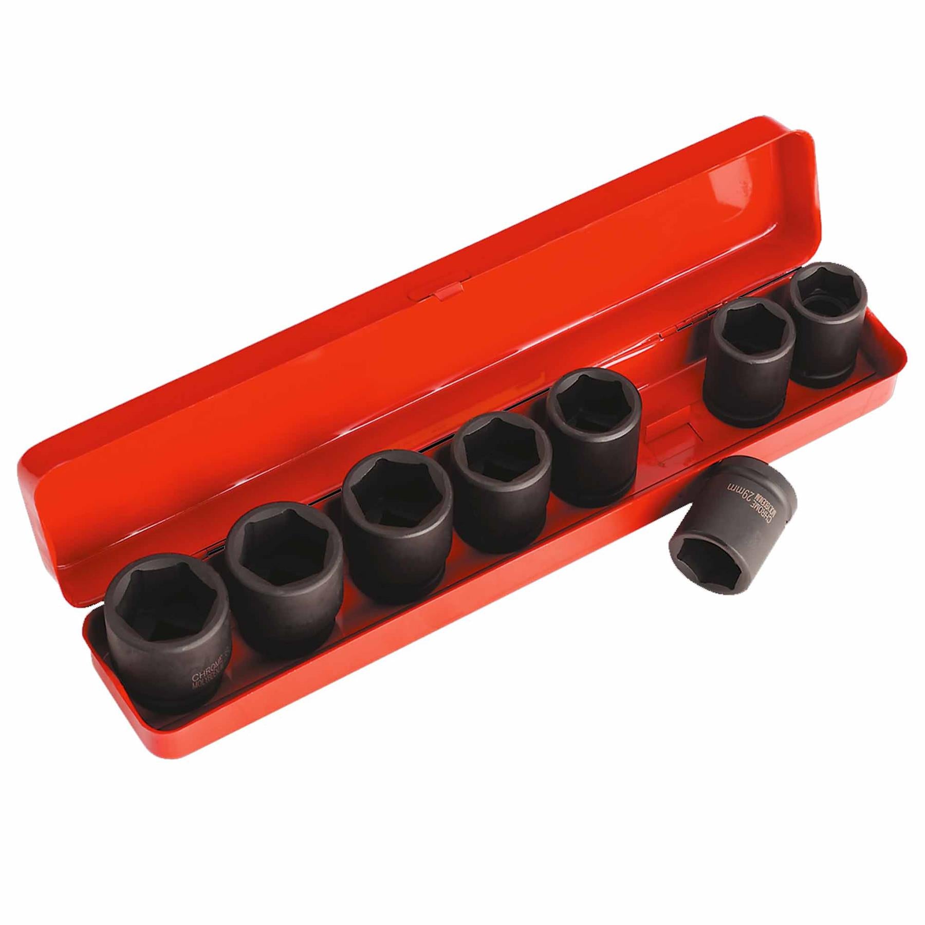 Sealey Impact Socket Set 8pc 3/4"Sq Drive Metric