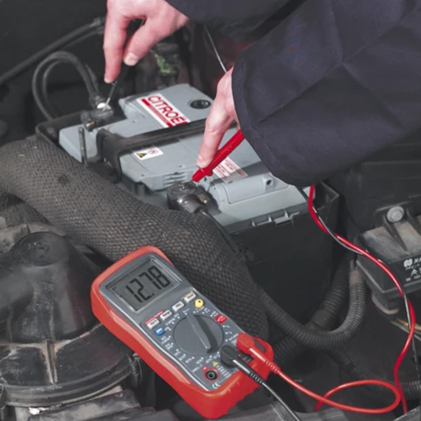 Sealey Digital Automotive Analyser 13-Function +  Inductive Coupler