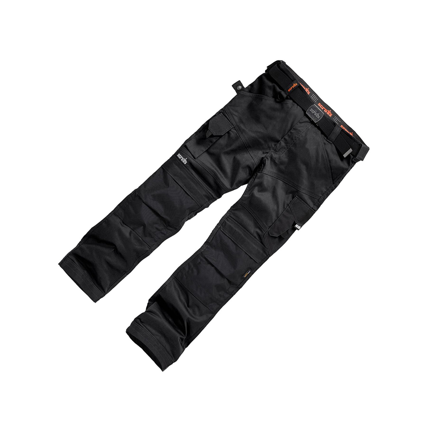 Scruffs Pro Flex Trouser Black 28R Heavy Duty Ballistic T54761