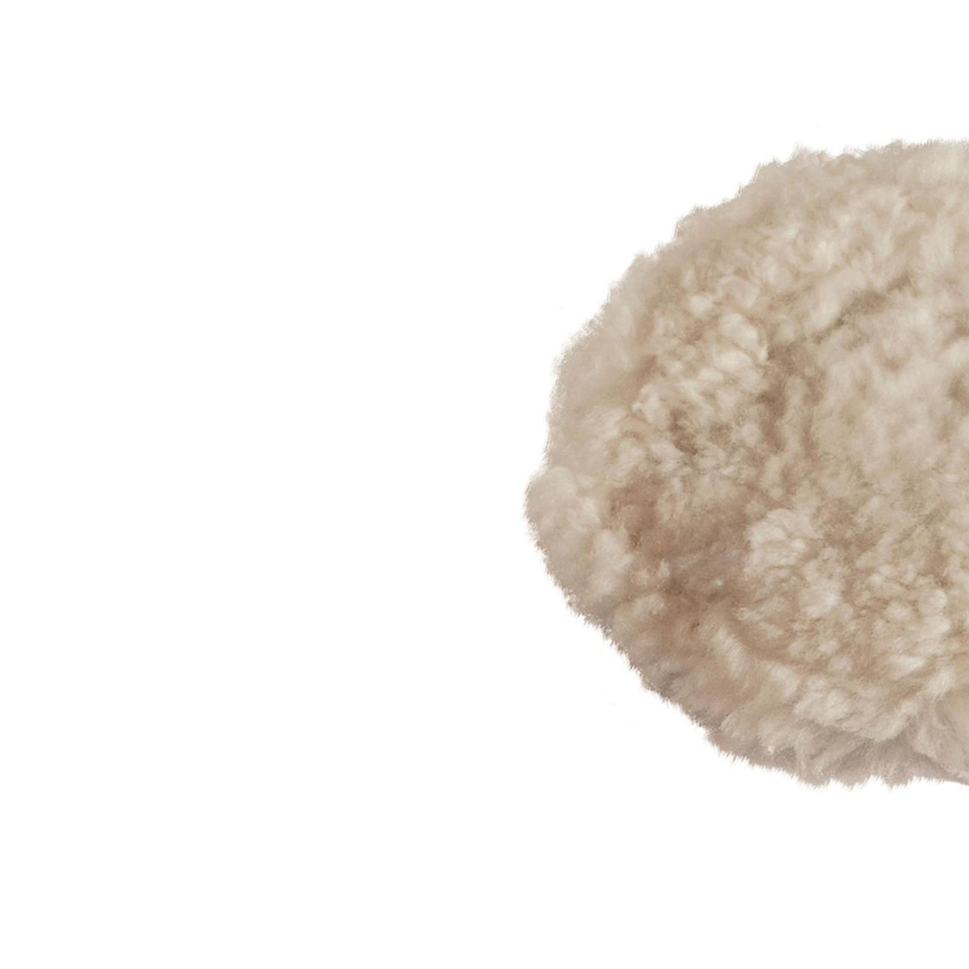 Hook & Loop Lambswool Bonnet 180mm Sanding And Polishing DIY Quality