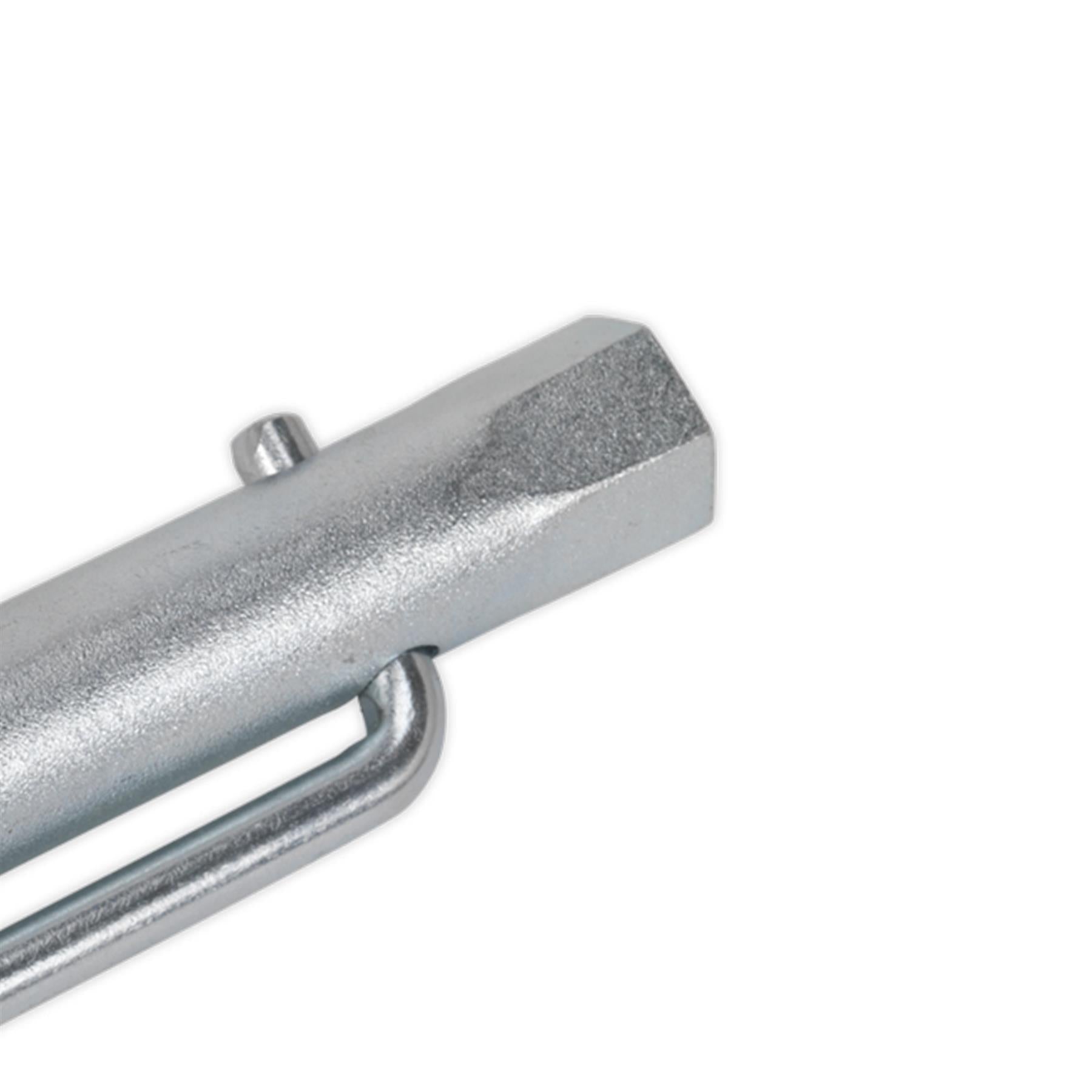 Sealey Dbl End Long Reach Spark Plug Box Spanner 17/21mm L-Bar