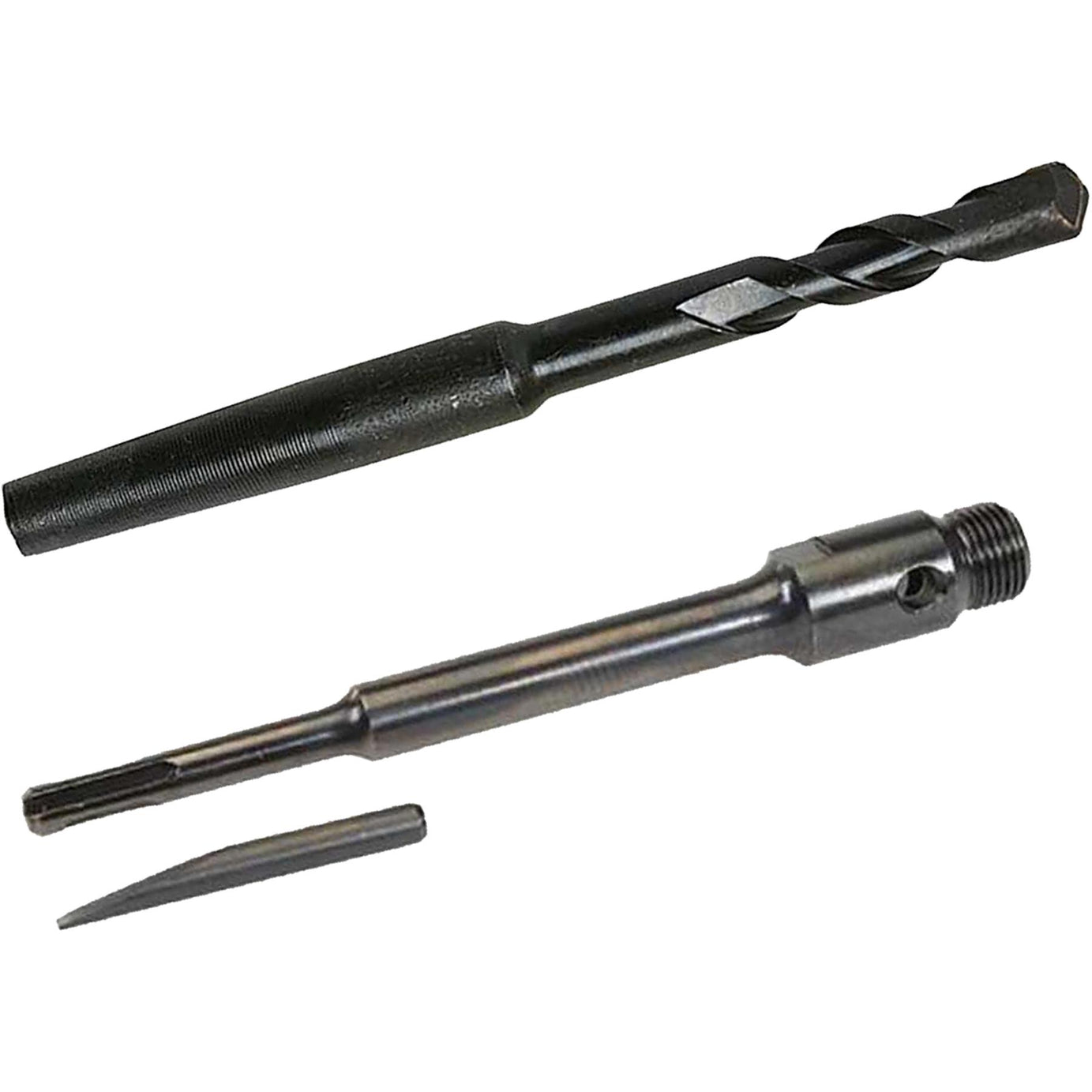 TCT Core Drill Bit 150mm Hole Saw Masonry Stone Brick SDS Plus 200mm Shaft Pilot
