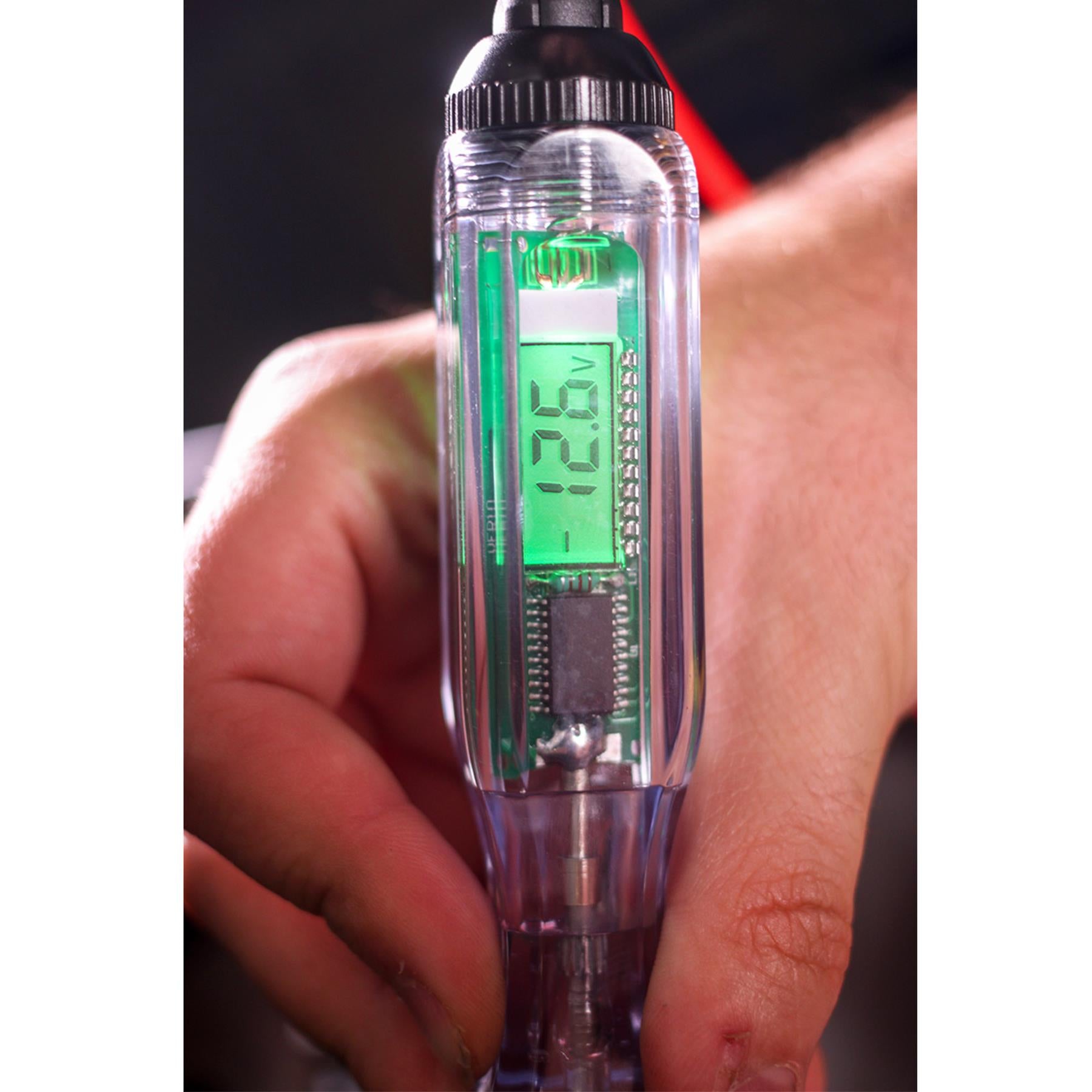 Sealey Integrated Test Light Voltmeter 3-48V Electrics Circuit Tester