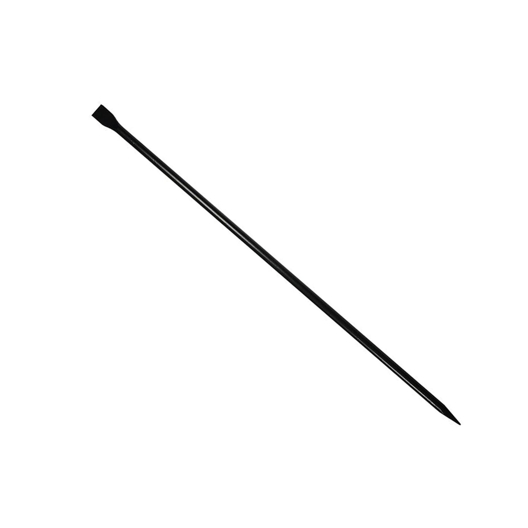 Chisel & Point Bar Ground &Polished Steel With Hexagonal Profile Shank 1500x30mm