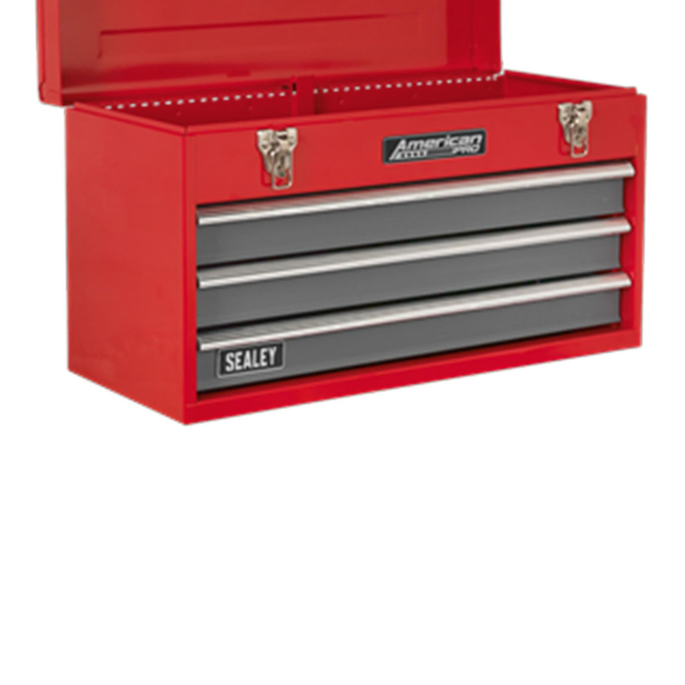 Sealey Tool Chest 3 Drawer Portable - Red/Grey