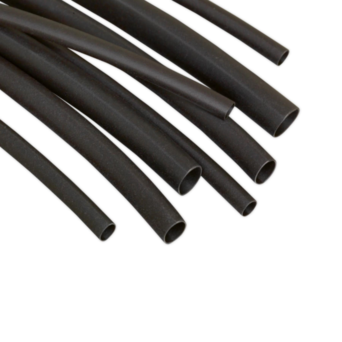 Sealey Heat Shrink Tubing Assortment 180pc 50 & 100mm Black
