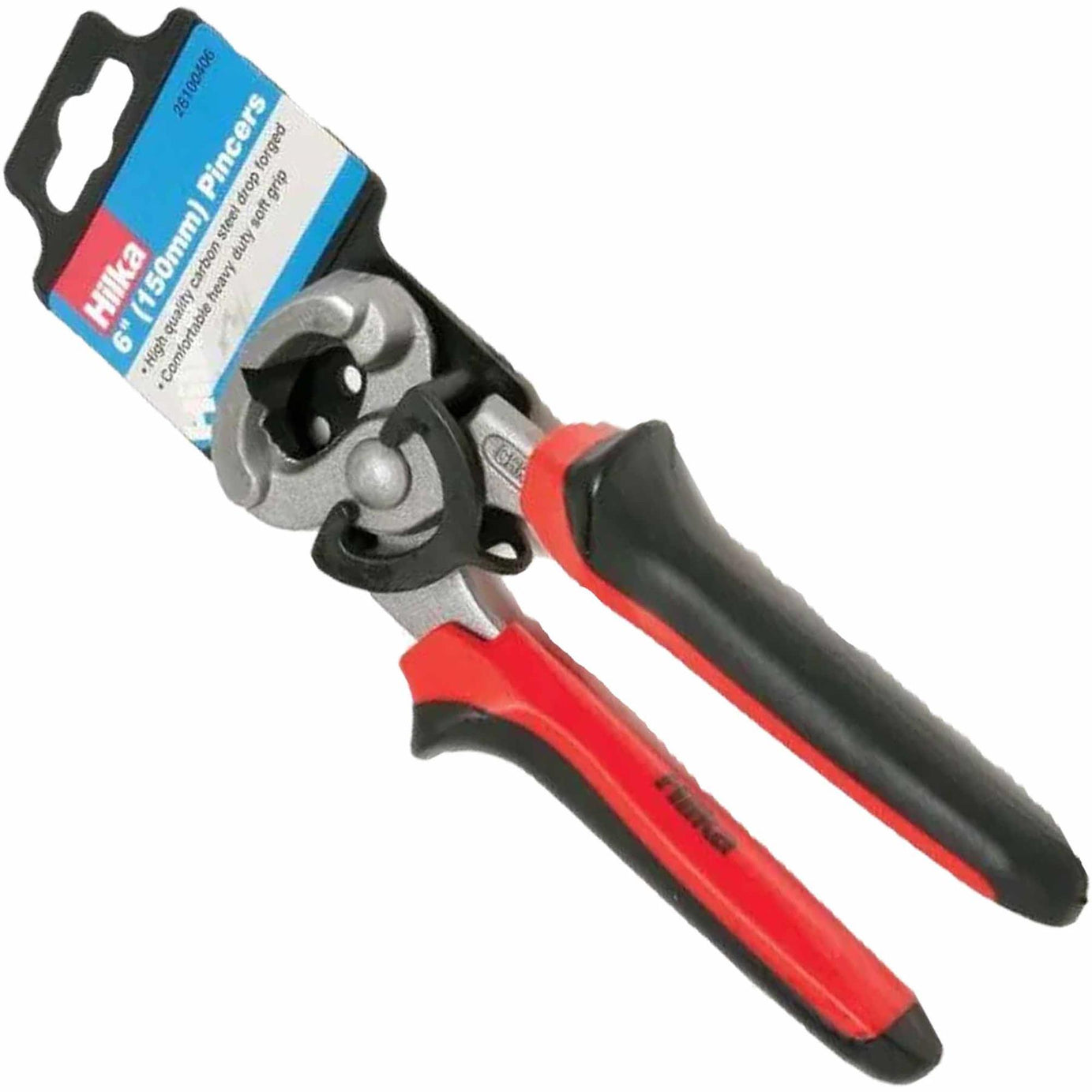 6" 150mm Carpenter Pincer Soft Grip Handle Nail Remover Tool