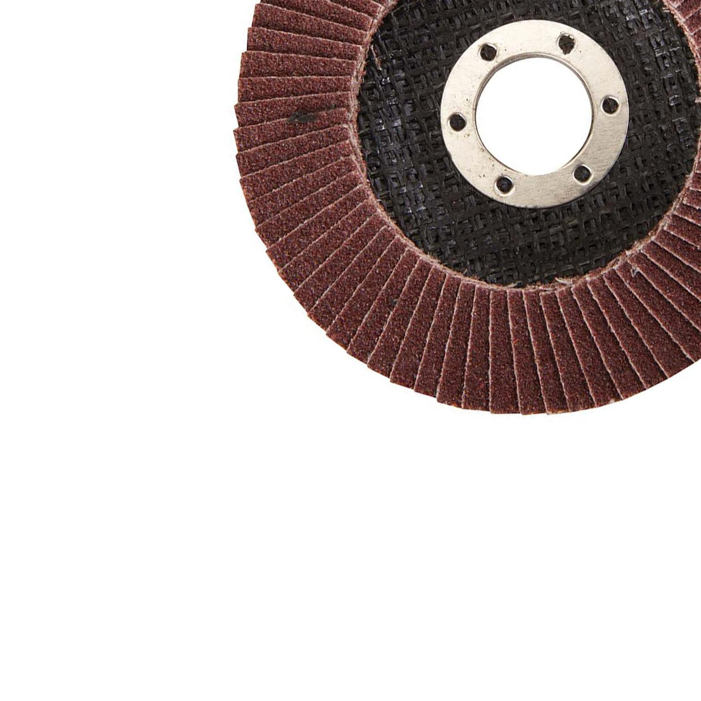 Aluminium Oxide Flap Disc Use On Steel Cast Iron Alloys And Wood 115mm 80 Grit
