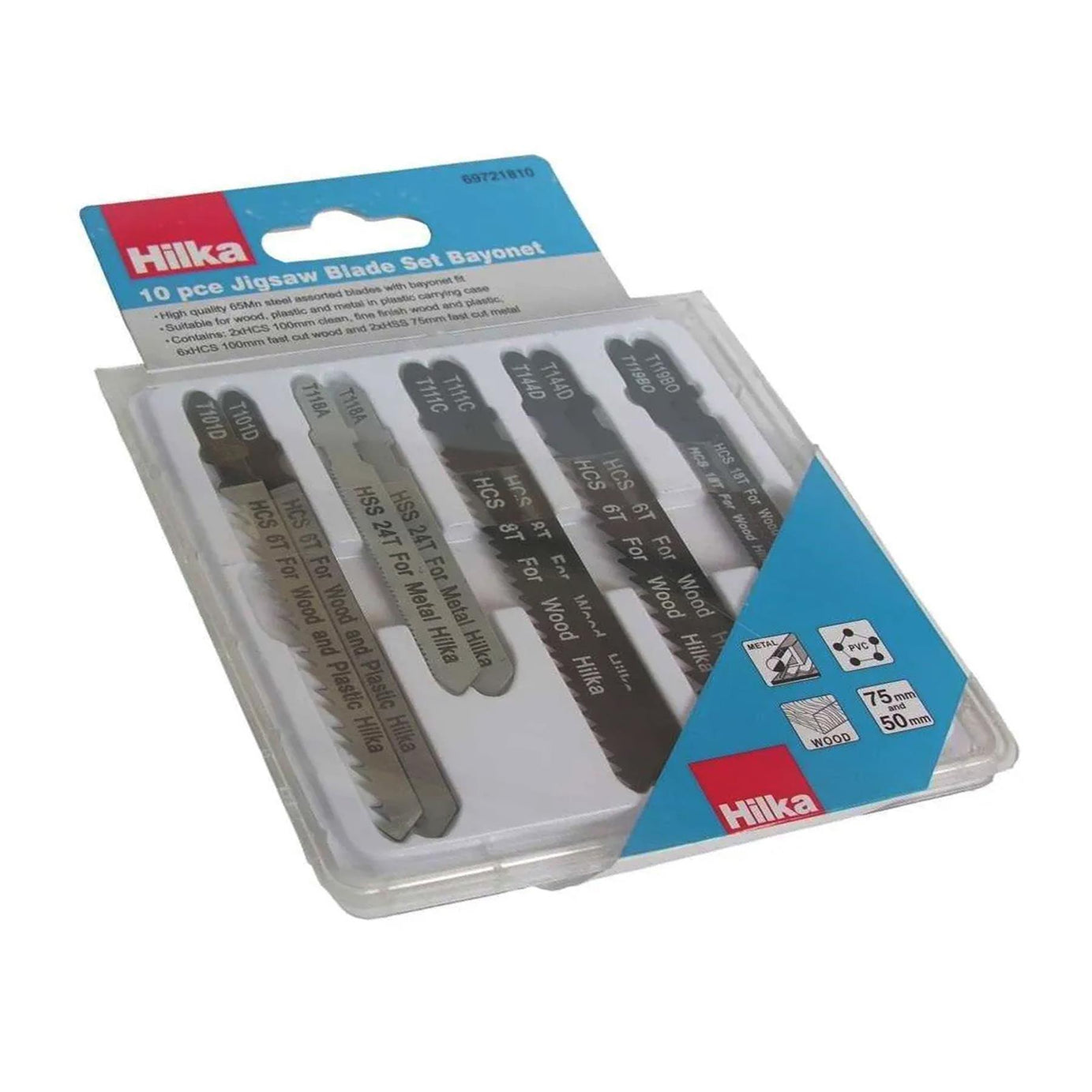 Bayonet Jigsaw Blade Set