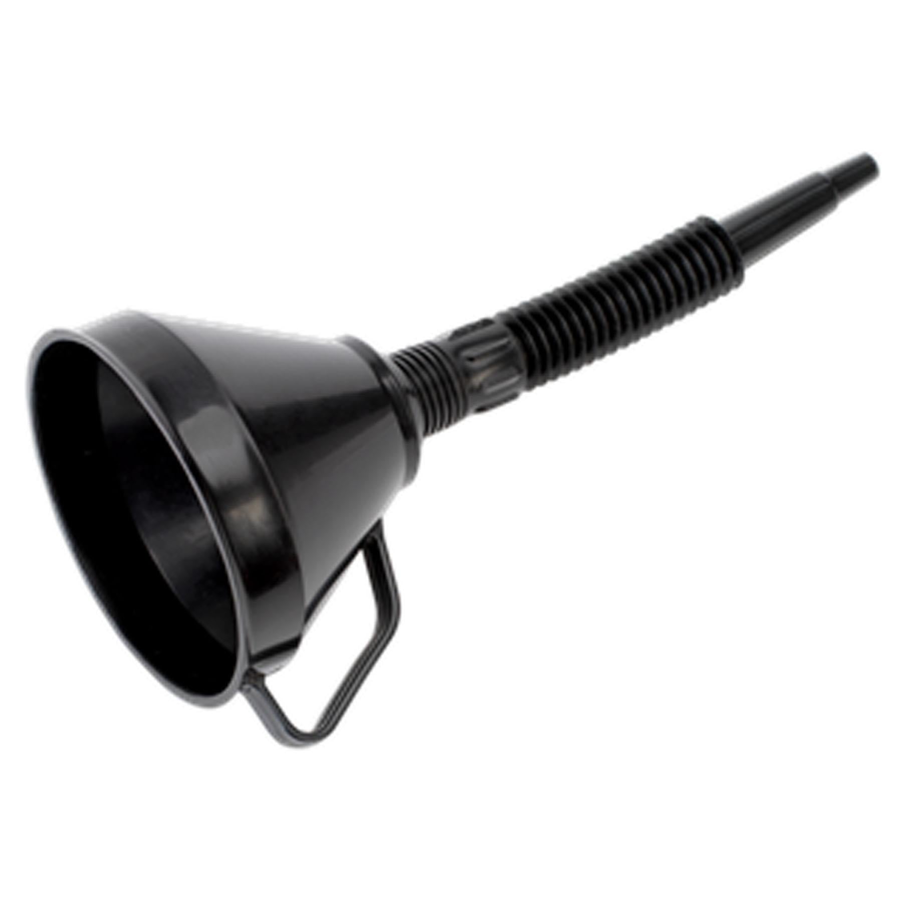 Sealey Funnel with Flexible Spout & Filter �160mm