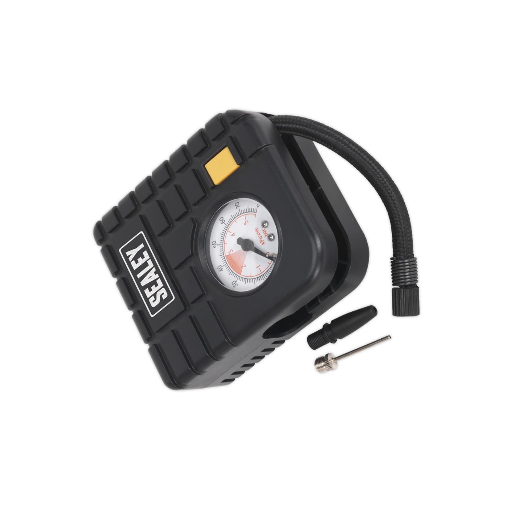 Sealey Micro Air Compressor with Work Light 12V