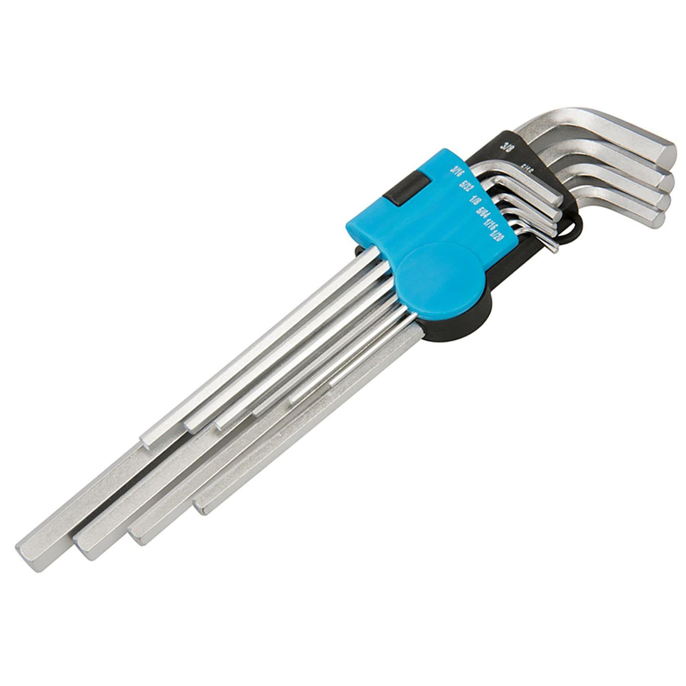 1/16" - 3/8" Expert Hex Key Imperial Set 10pce Hardened Vanadium Steel