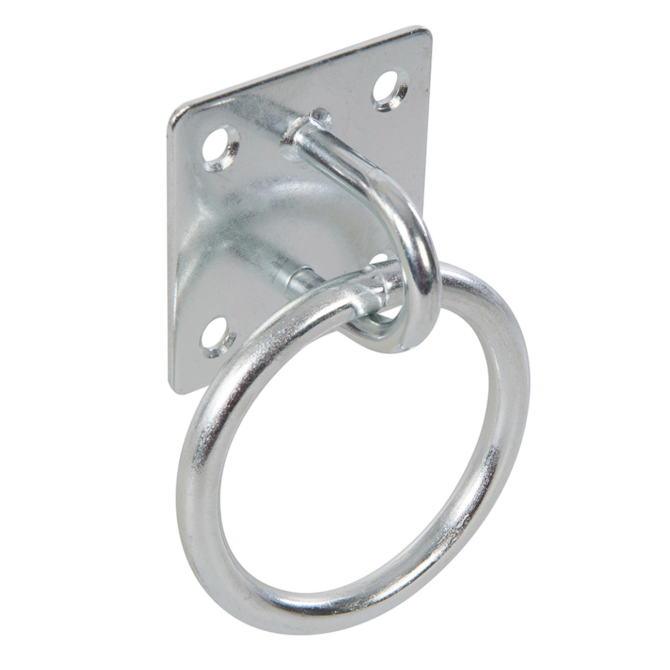 Chain Plate Galvanised Ring 50mm X 50mm Zinc Plated Corrosion Resistant