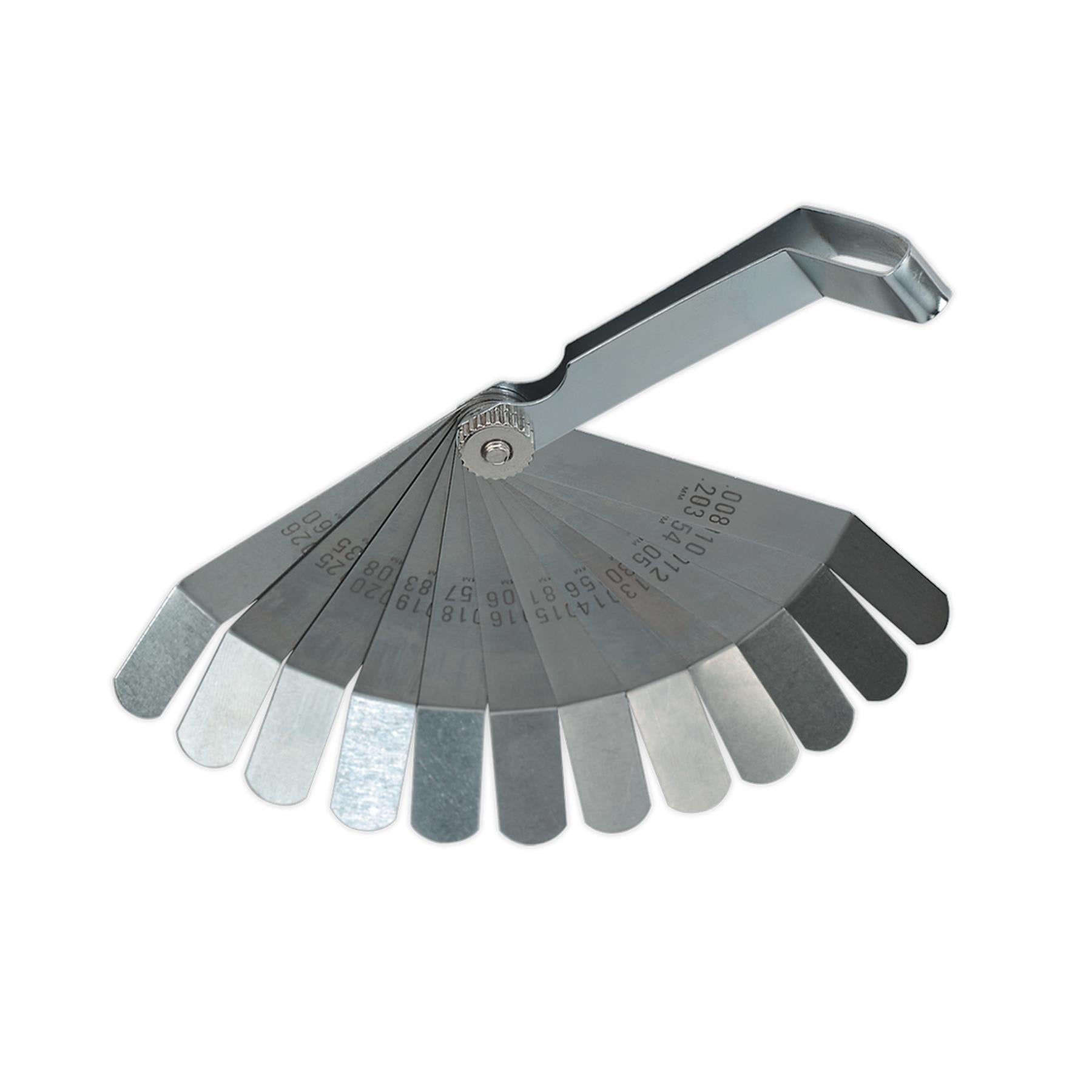 Sealey Feeler Gauge 12 Blade Offset - Dual Marked