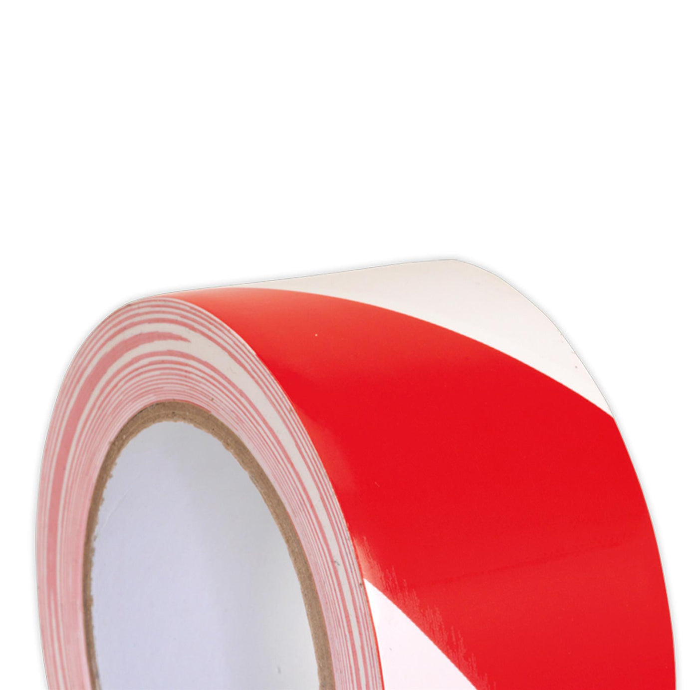 Sealey Hazard Warning Tape 50mm x 33mtr Red/White