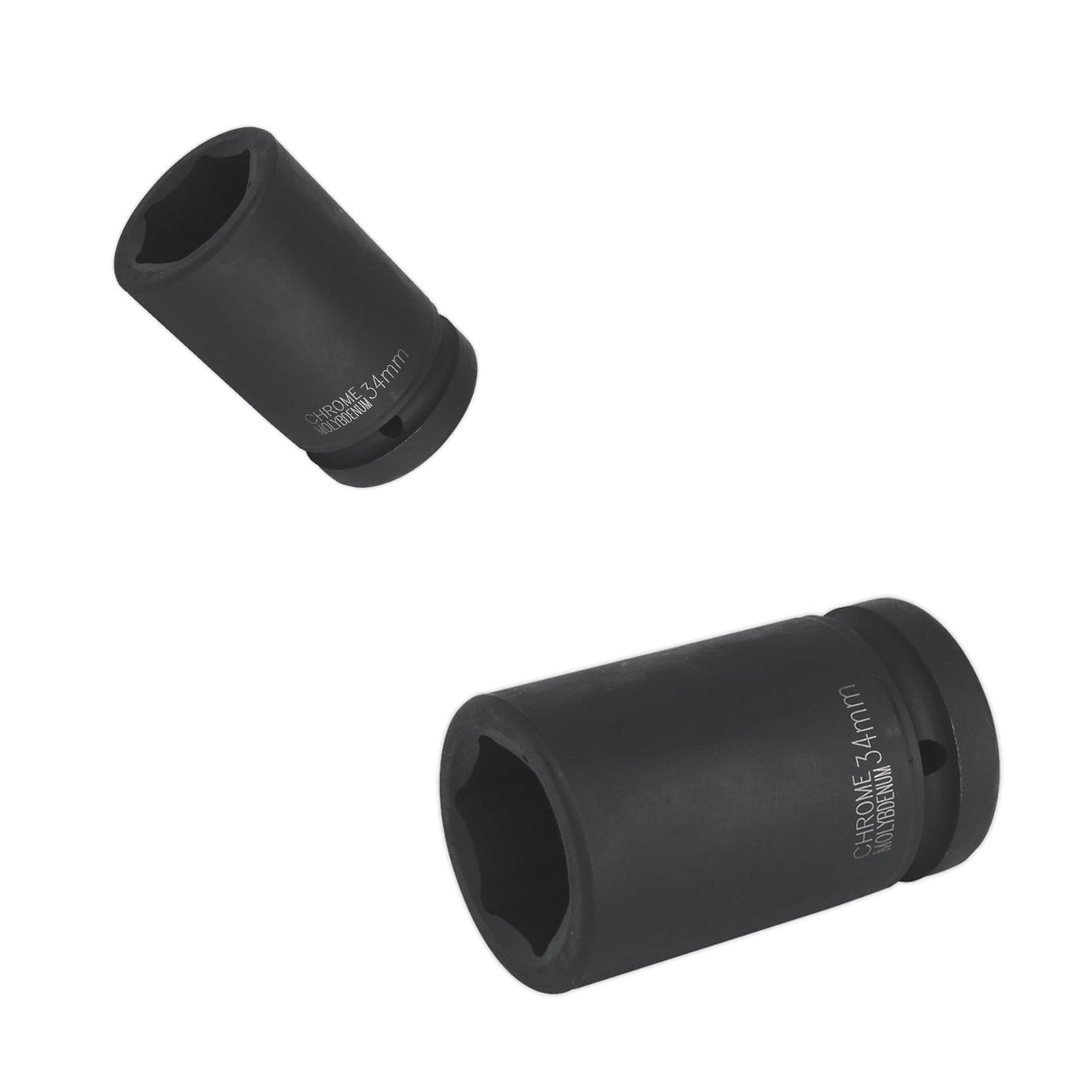 Sealey Impact Socket 34mm Deep 1"Sq Drive