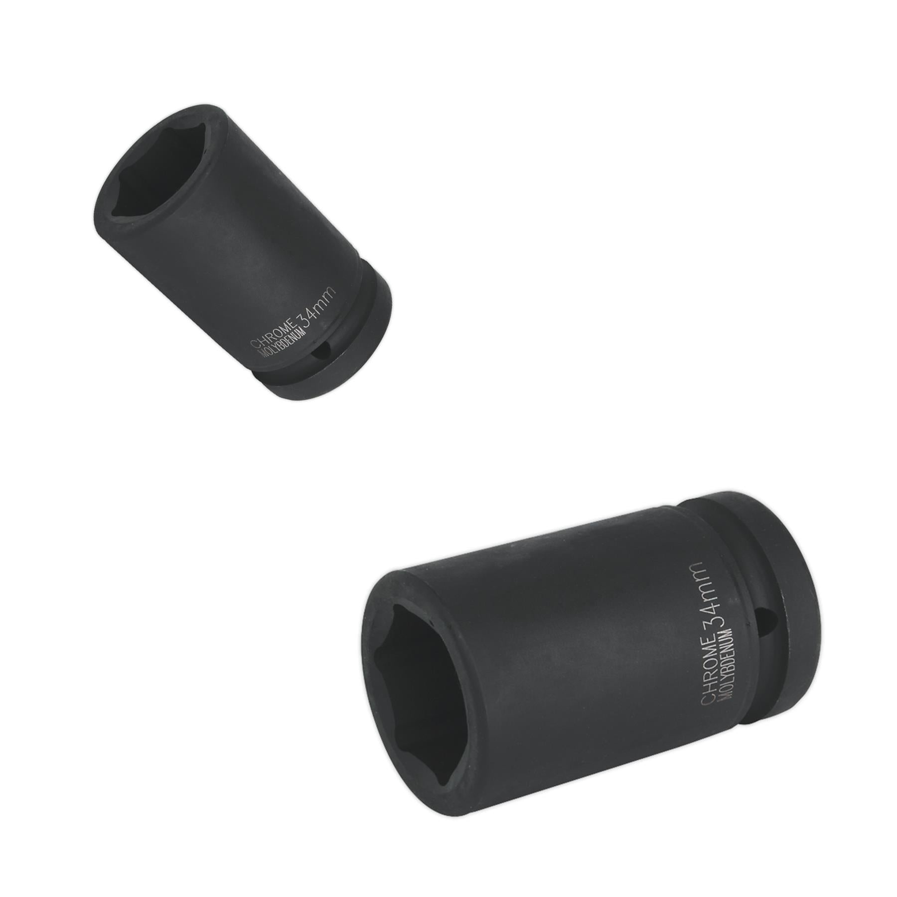 Sealey Impact Socket 34mm Deep 1"Sq Drive