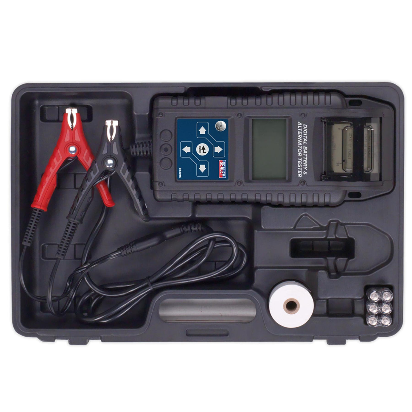 Sealey Digital Start/Stop Battery & Alternator Tester with Printer 6/12/24V