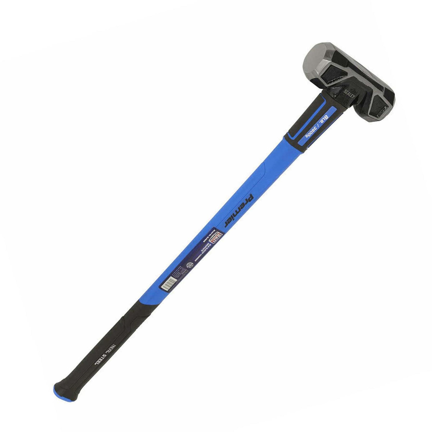 Sealey Sledge Hammer with Fibreglass Shaft 8lb
