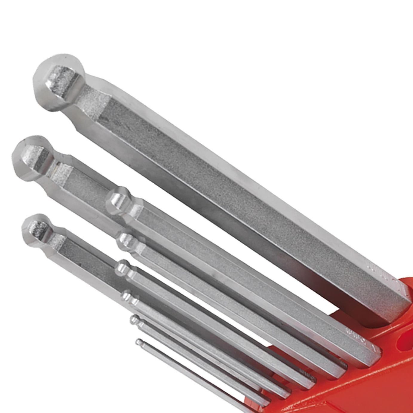 Sealey Ball-End Hex Key Set 9pc Long Metric