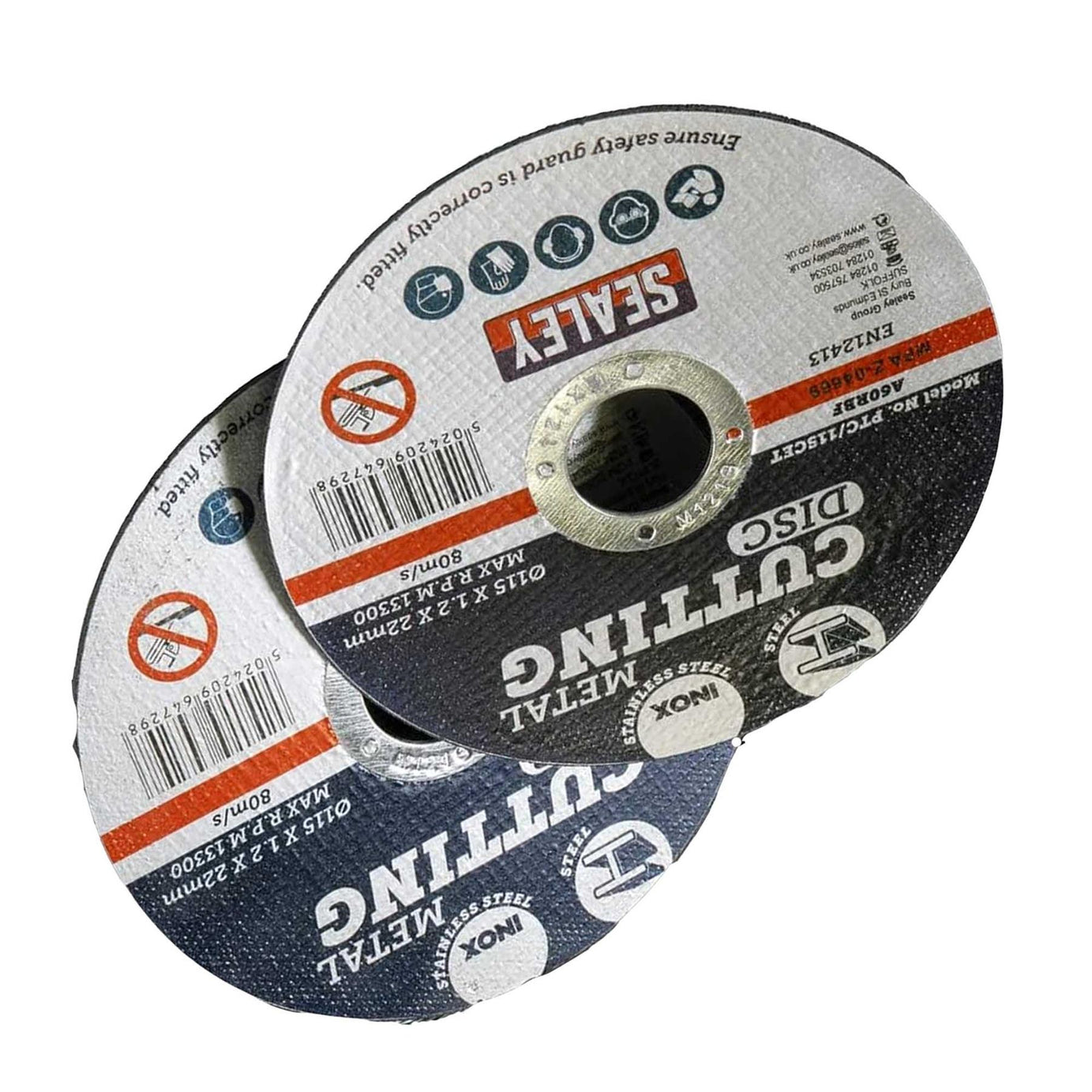 Cutting Disc Pack of 100 Ø115 x 1.2mm Ø22mm Bore