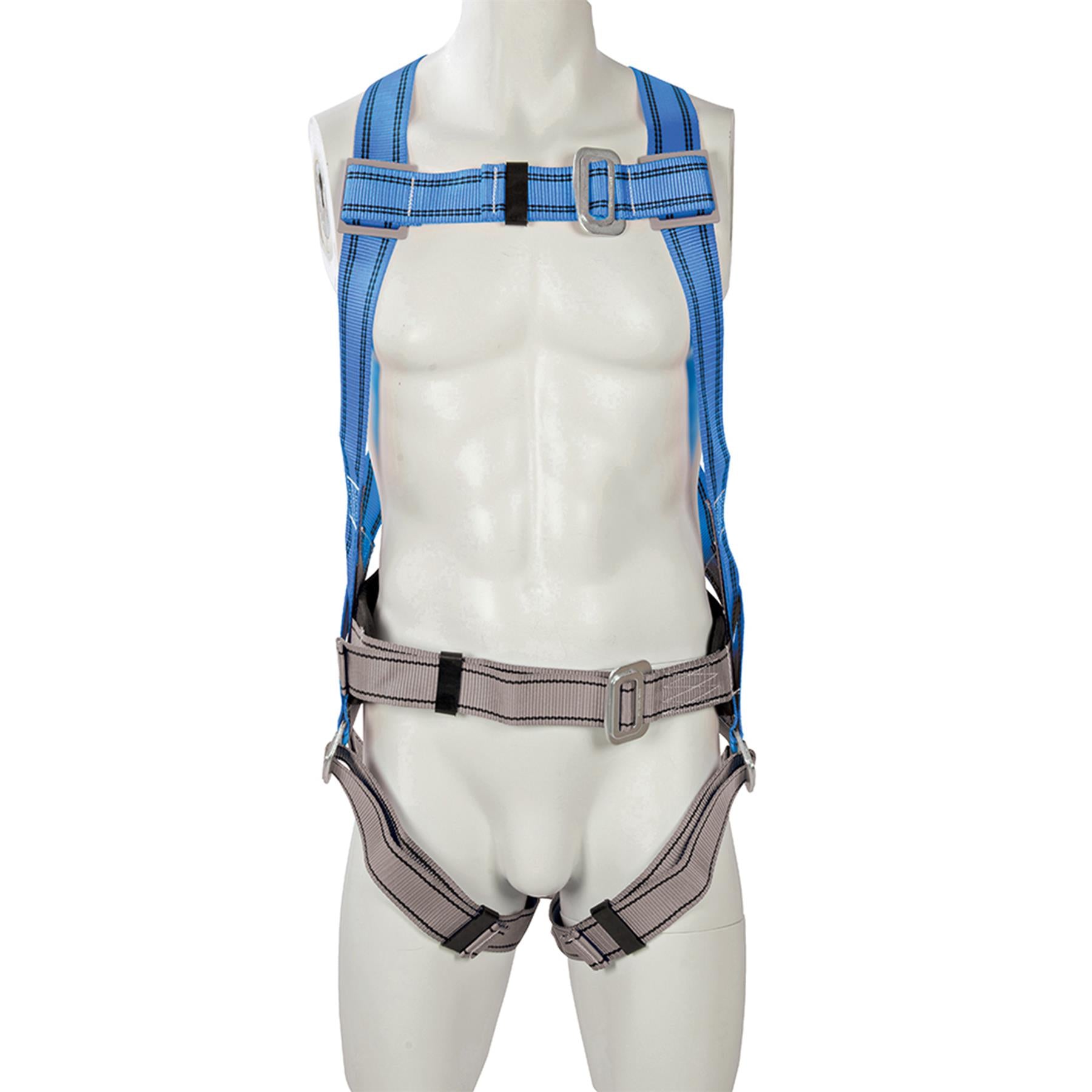 Safety Harness + Lanyard Restraint Kit & Bag Karabiners Lanyard