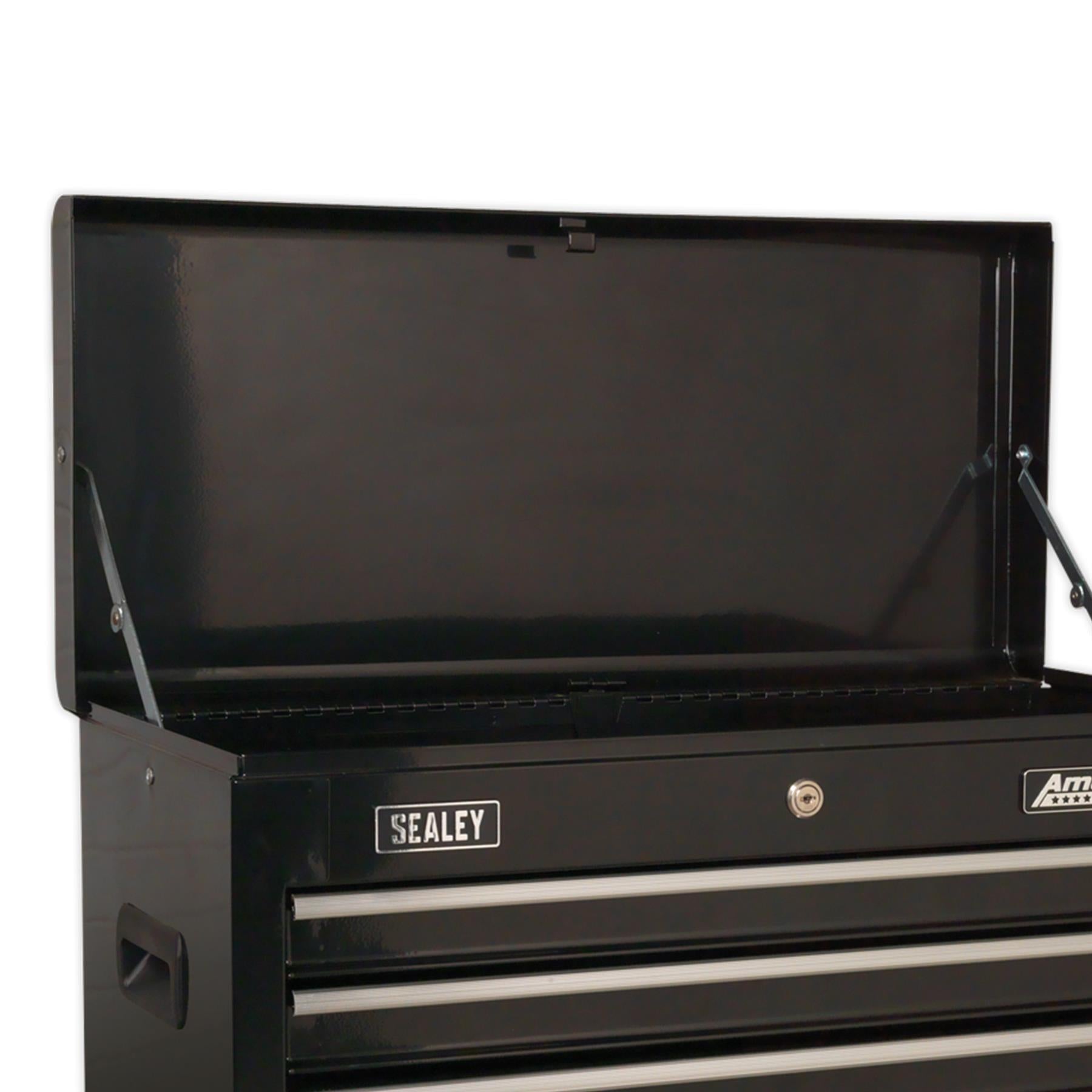 Sealey Topchest 5 Drawer with Ball-Bearing Slides - Black