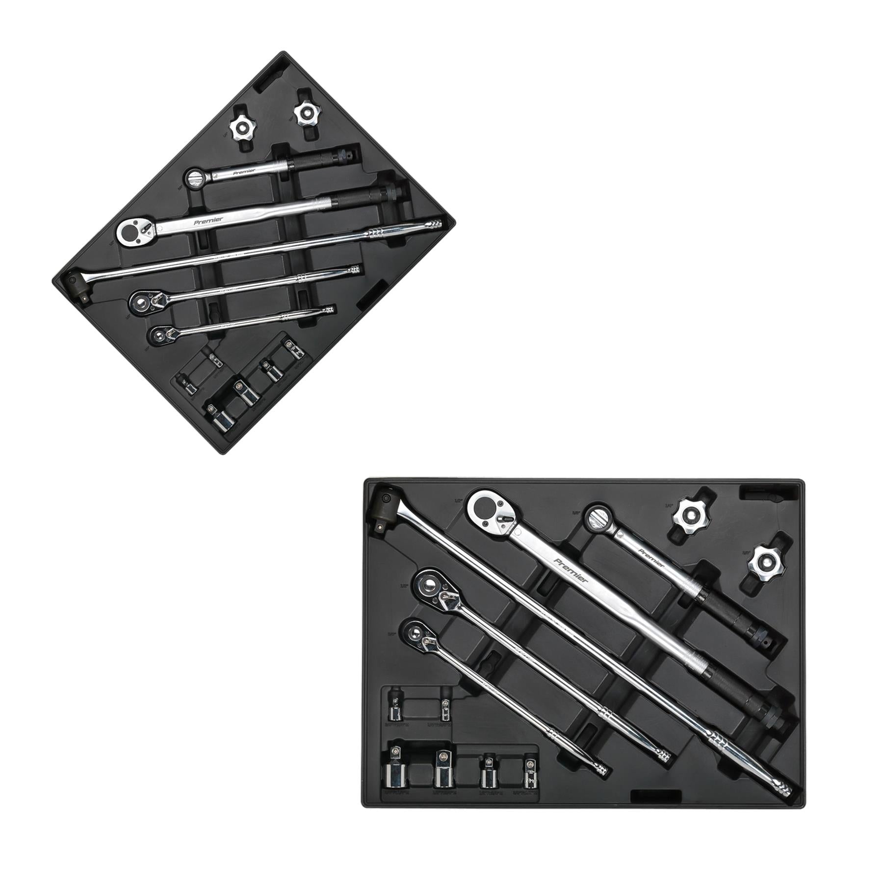 Sealey Tool Tray with Ratchet, Torque Wrench, Breaker Bar etc 13pc