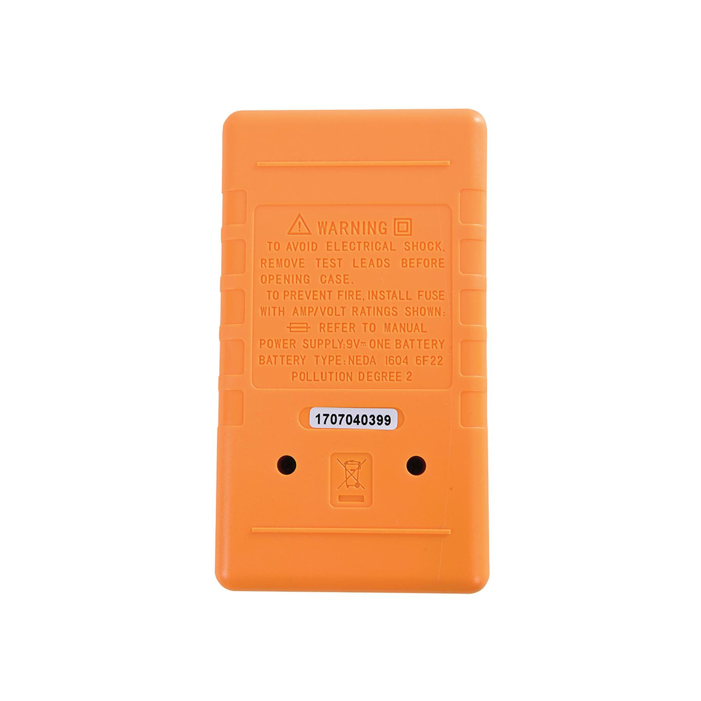 Multimeter Ac & Dc - Electrical Supplied With Test Leads 1